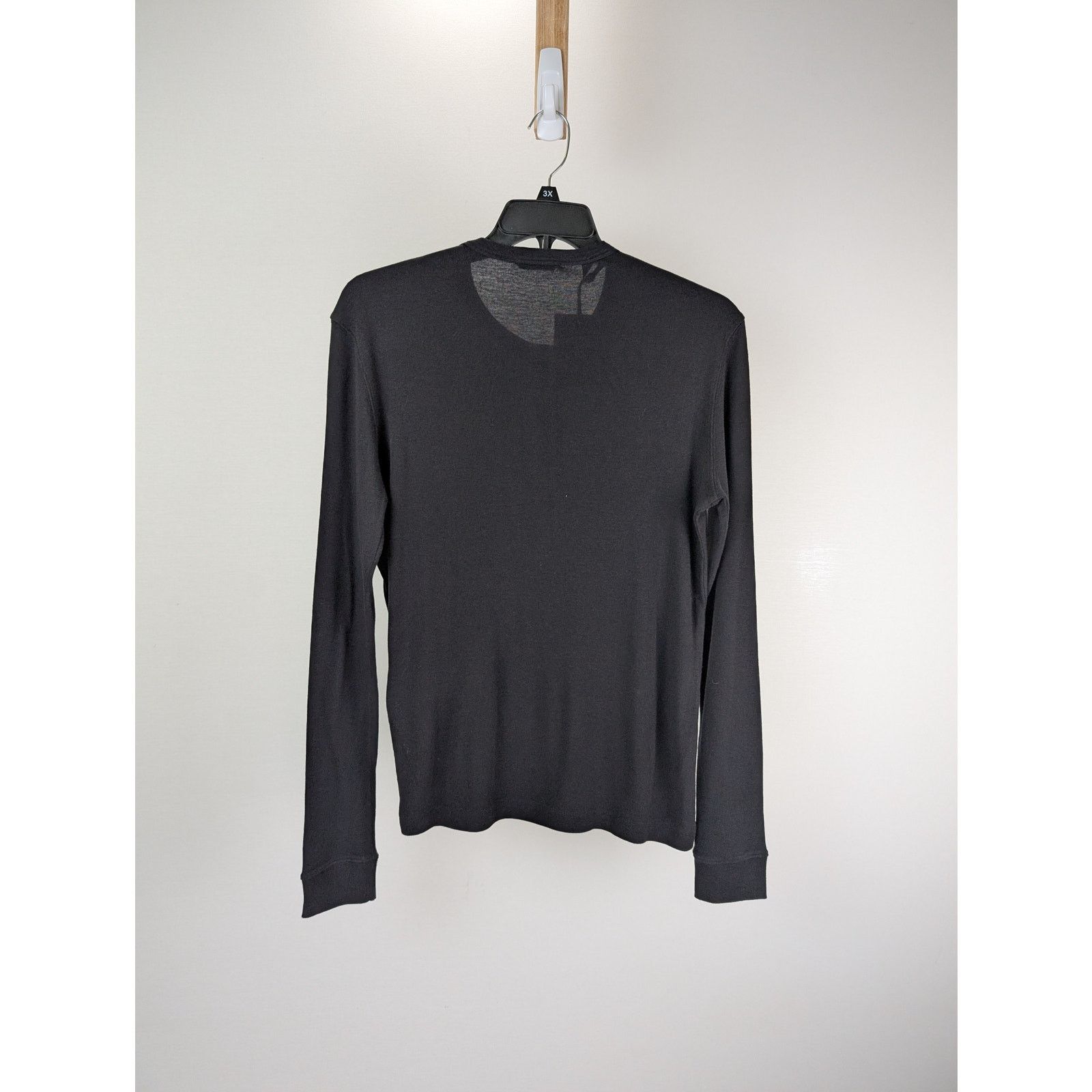 Tom Ford o1rshd1 Henley Shirt in Black Size US M / EU 48-50 / 2 - 16 Thumbnail