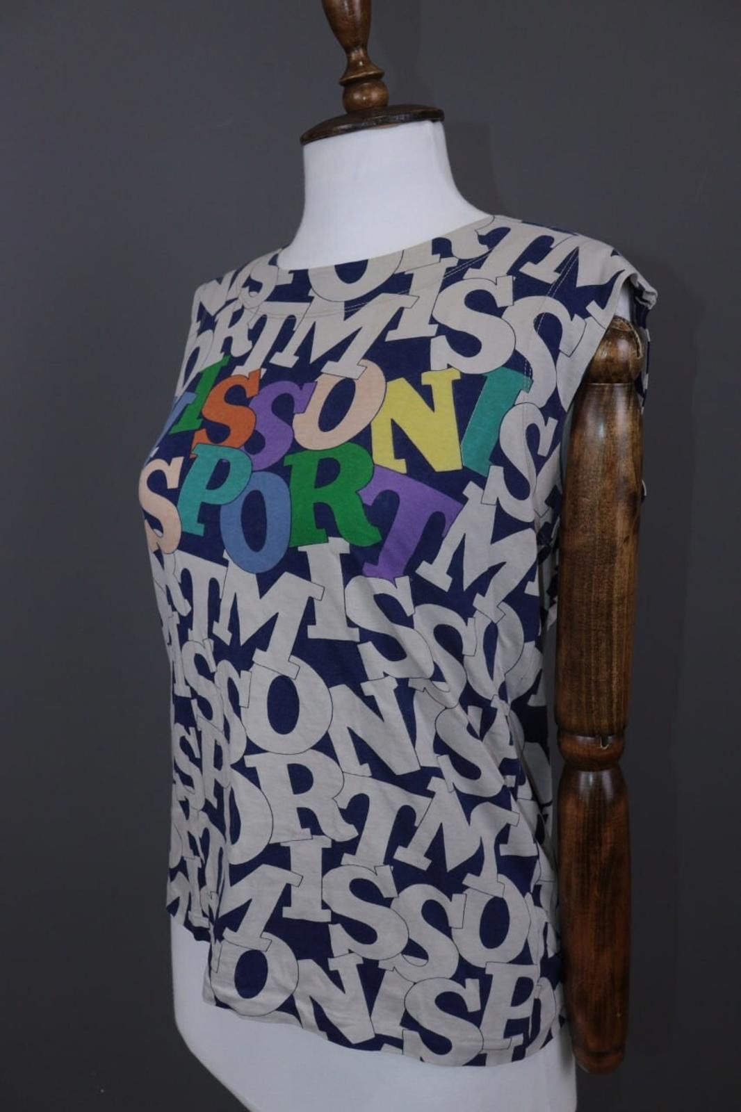 Missoni Missoni Sport Printed Multicolor Sumeer Top Shirt Size M Size M / US 6-8 / IT 42-44 - 5 Thumbnail