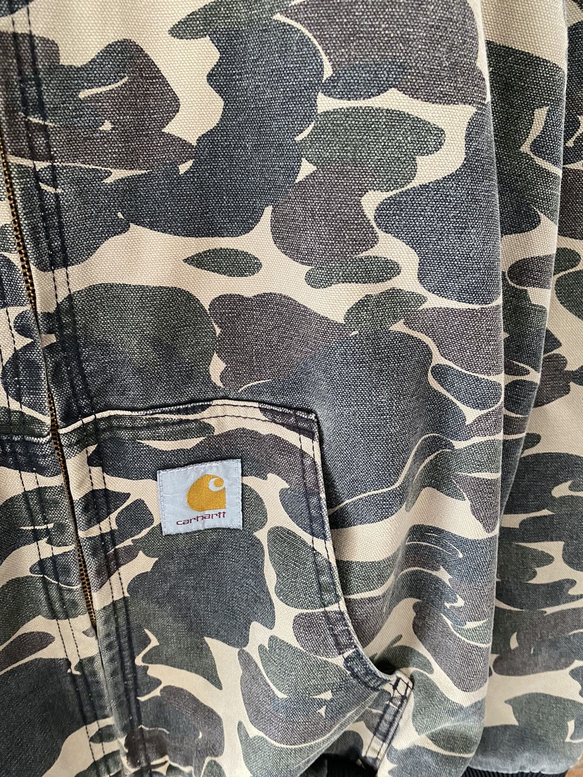 Carhartt 🔥Vintage Carhartt Duck ABC Camo Bape Iconic workwear Size US XL / EU 56 / 4 - 6 Thumbnail