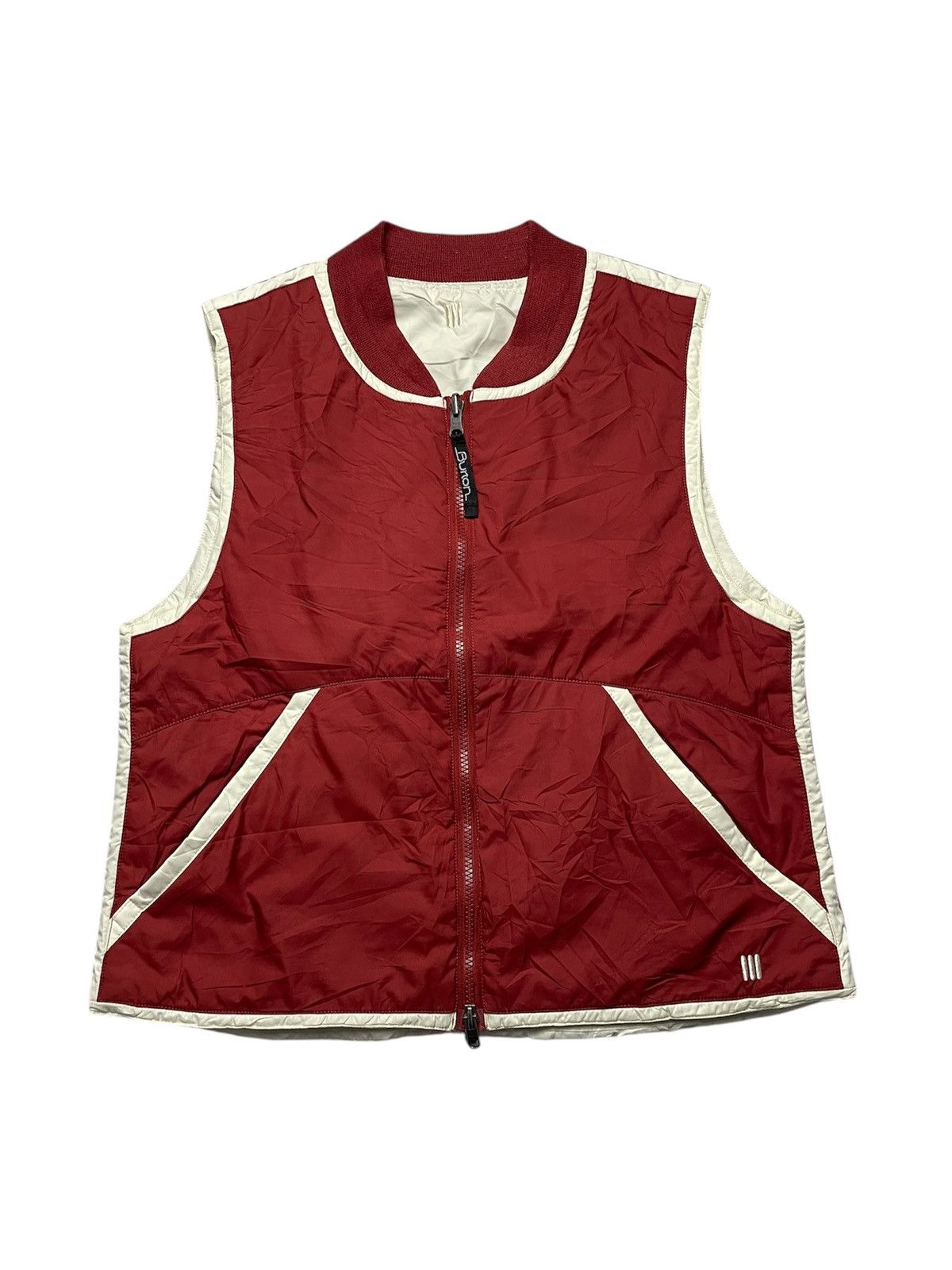 Burton 2000’s Burton - Reversible Techwear Double Zip Up Vest Size US M / EU 48-50 / 2 - 1 Thumbnail