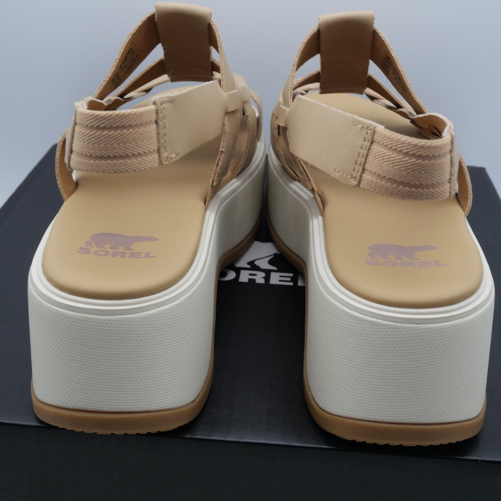 SOREL NEW Sorel Women's 9.5 Dayspring Slingback Sandals Tan Size US 9.5 / IT 39.5 - 4 Thumbnail