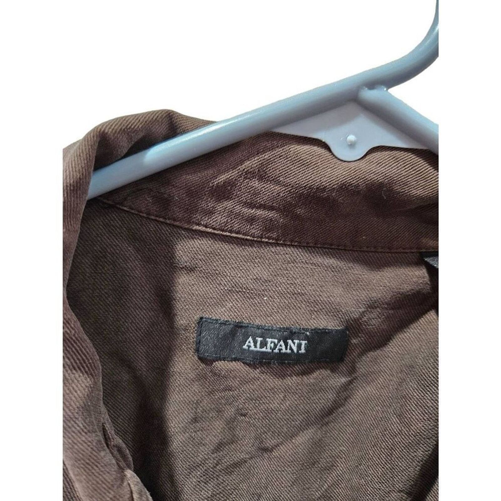 Alfani Alfani M silk shirt Size US M / EU 48-50 / 2 - 5 Thumbnail