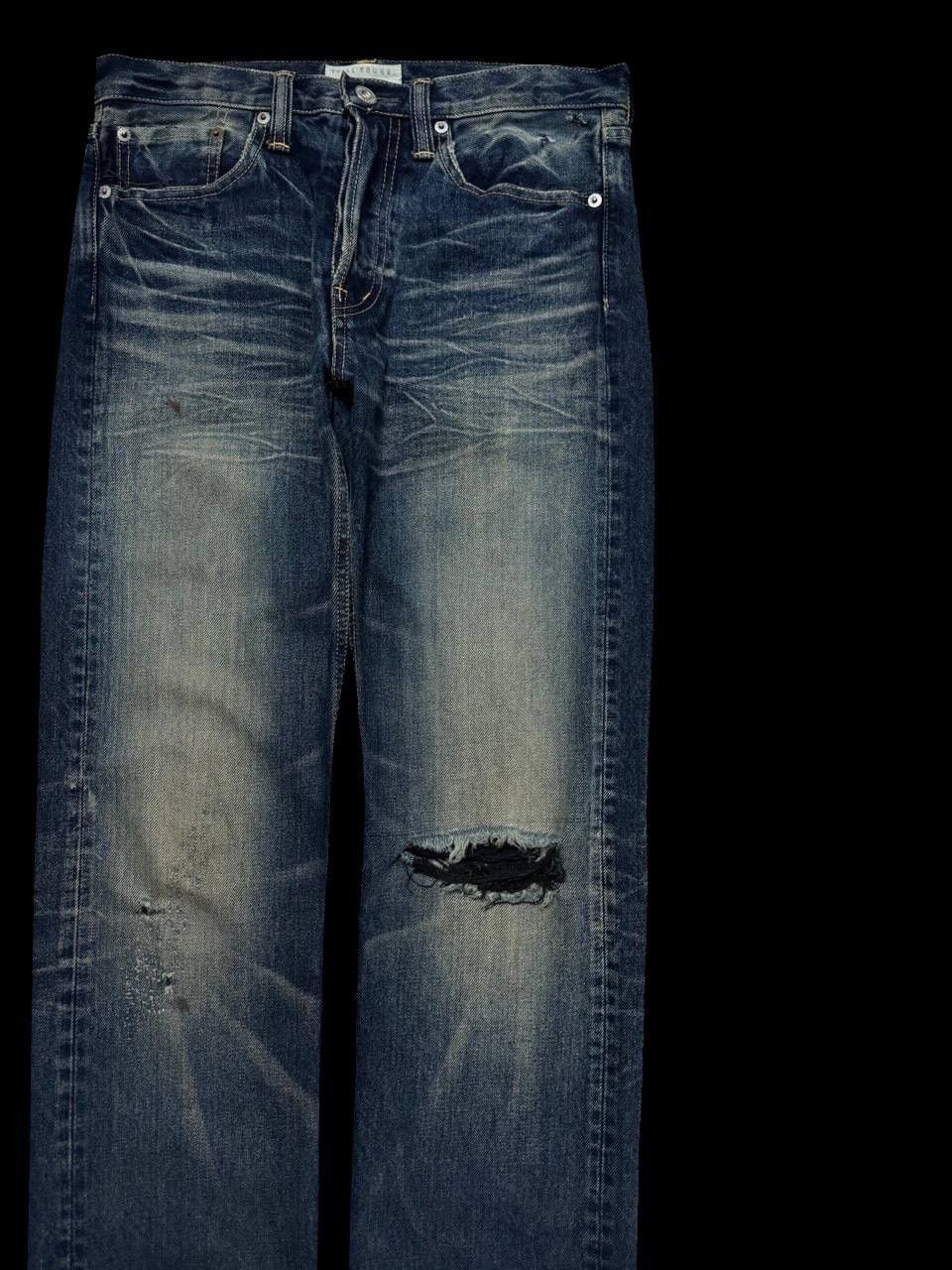Spellbound INSANE 90s Spellbound Rusty Mudwash Distressed Ripped Jeans Size US 29 - 5 Thumbnail