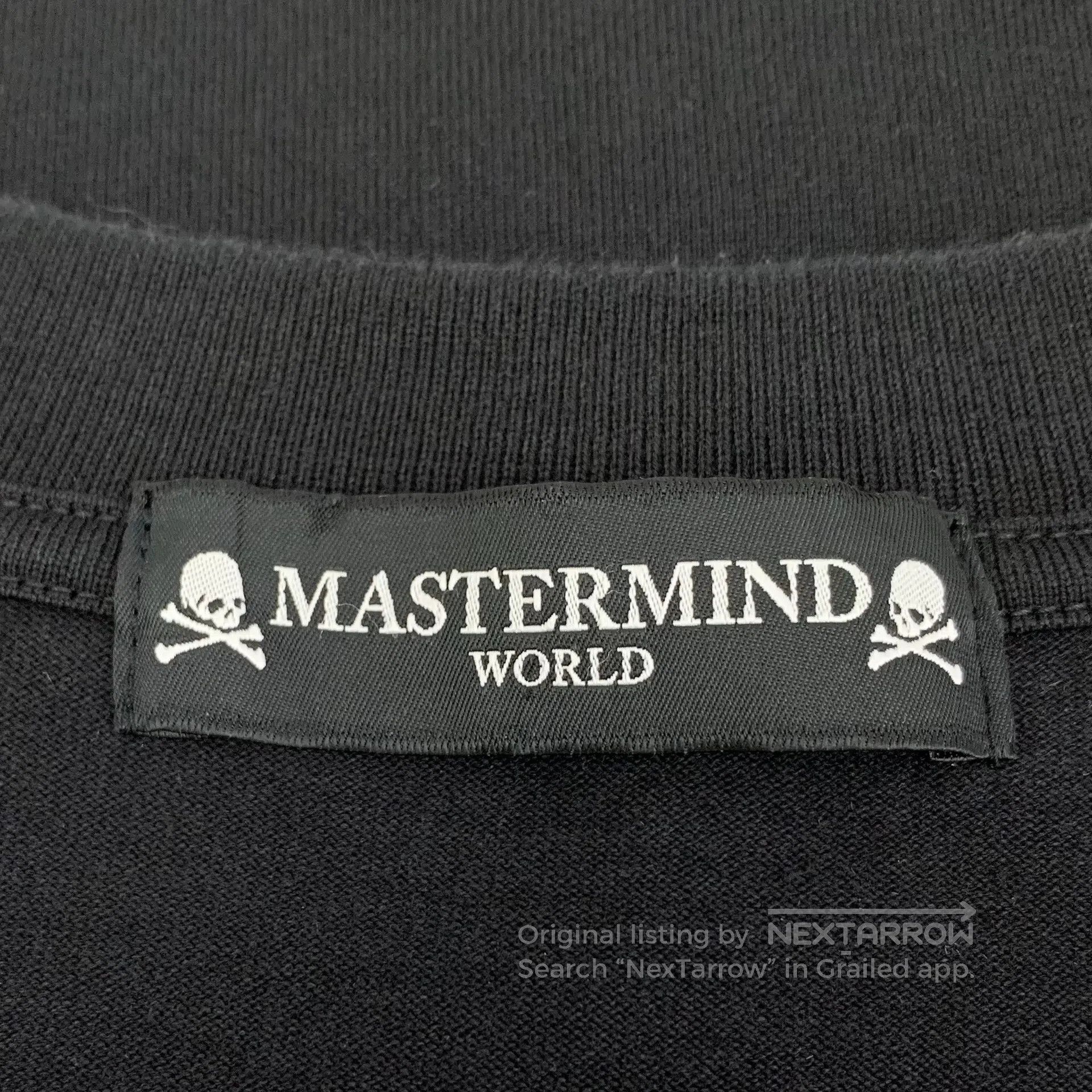 Other Mastermind World Black skull appliqué cotton round neck sh Size US M / EU 48-50 / 2 - 5 Thumbnail