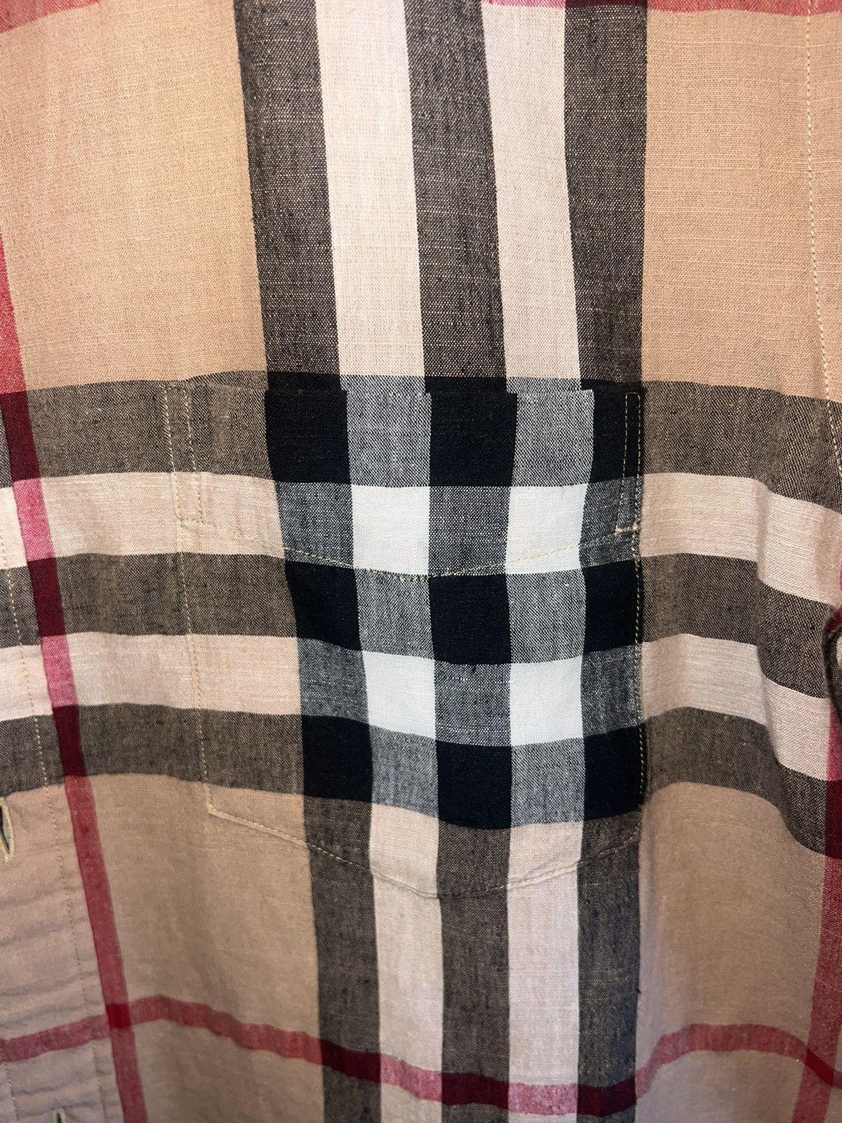 Burberry Burberry plaid short sleeve button up Size US M / EU 48-50 / 2 - 3 Thumbnail