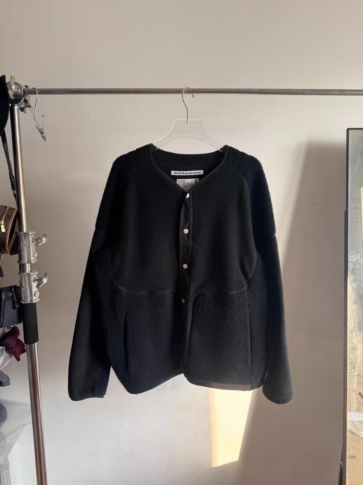 White Mountaineering White Mountaineering fleece cardigan jacket Q17 Size US M / EU 48-50 / 2 - 1 Thumbnail