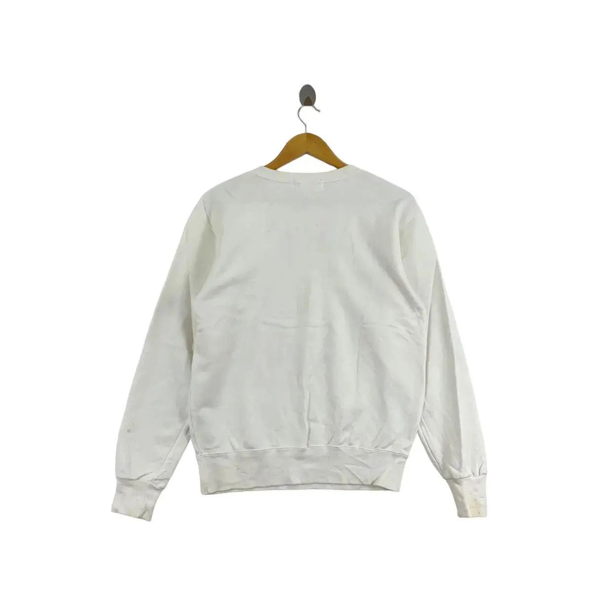 Vintage MOOMIN CHARACTER Cartoon Series Big Print White Sweatshirt Size US M / EU 48-50 / 2 - 5 Thumbnail