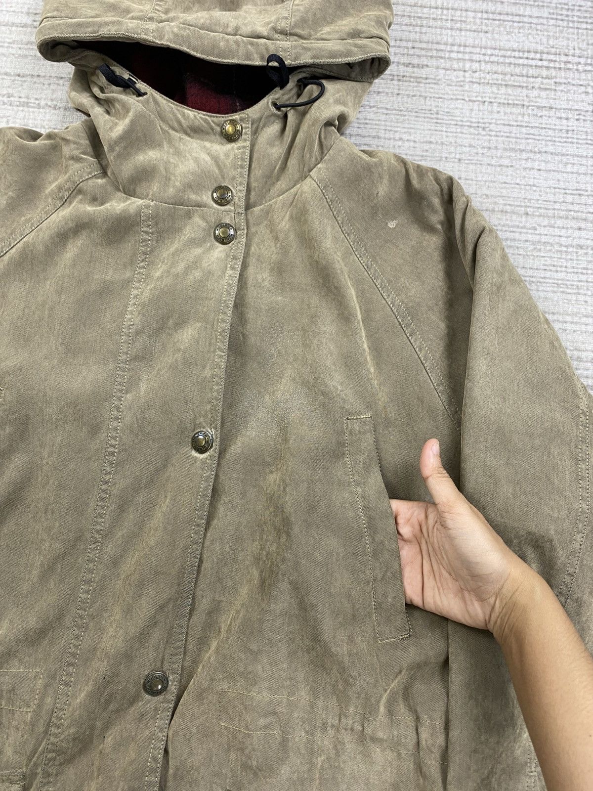 Vintage × Woolrich Woolen Mills Vintage Woolrich Made In USA Arctic Parka Hoodie Jacket Size US M / EU 48-50 / 2 - 8 Thumbnail