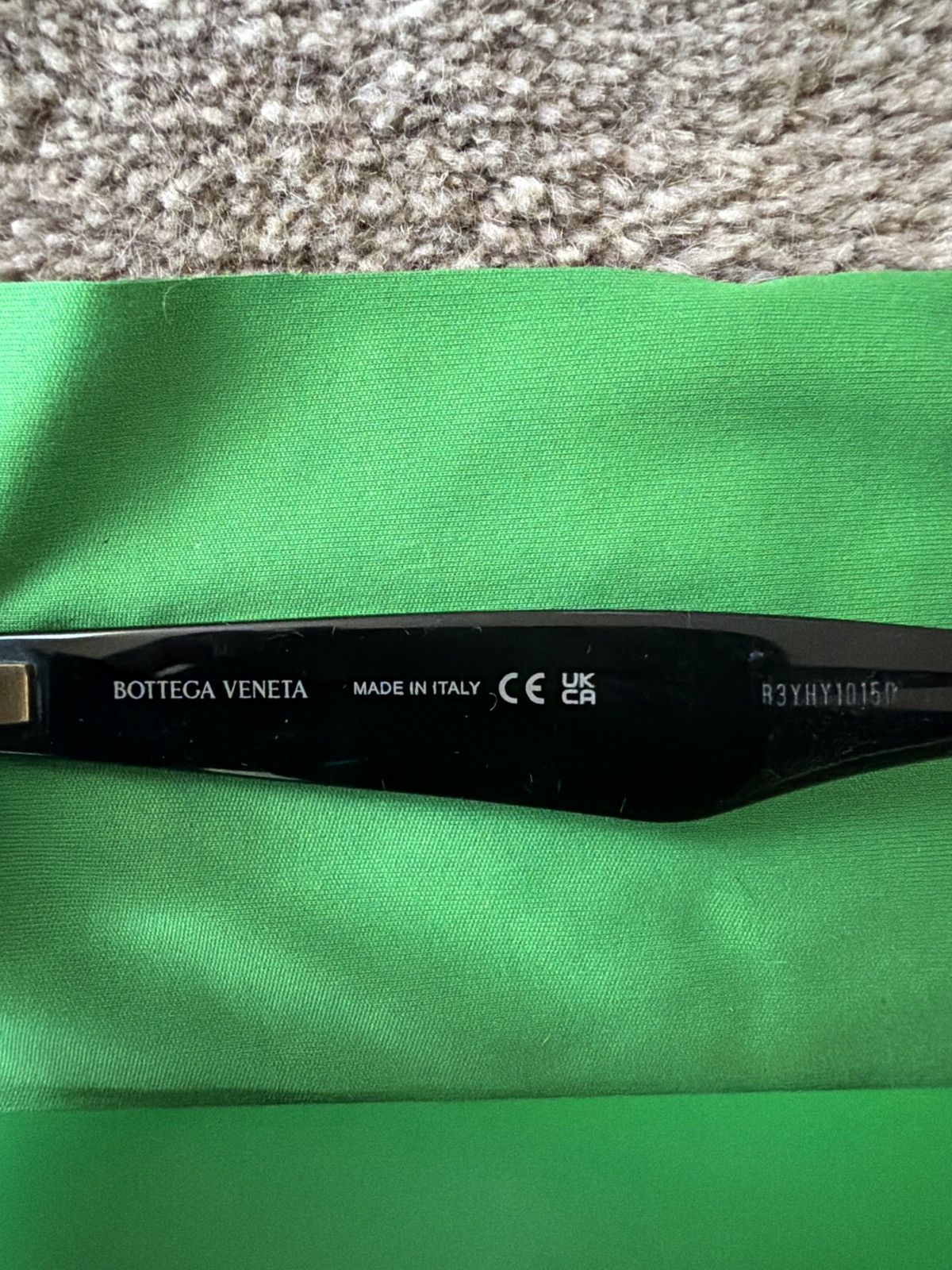 Bottega Veneta Bottega Veneta Rectangular Sunglasses Size ONE SIZE - 3 Thumbnail