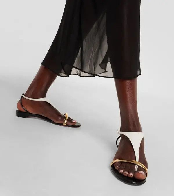 Christian Louboutin o1w1db10725 Sandals in Black Size US 8.5 / IT 38.5 - 3 Thumbnail