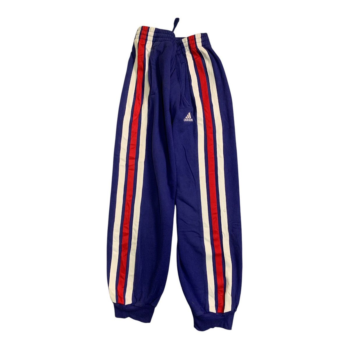 Adidas × Vintage Rare Design Vintage Adidas France Stripe Jogger Pants Size US 26 / EU 42 - 10 Thumbnail