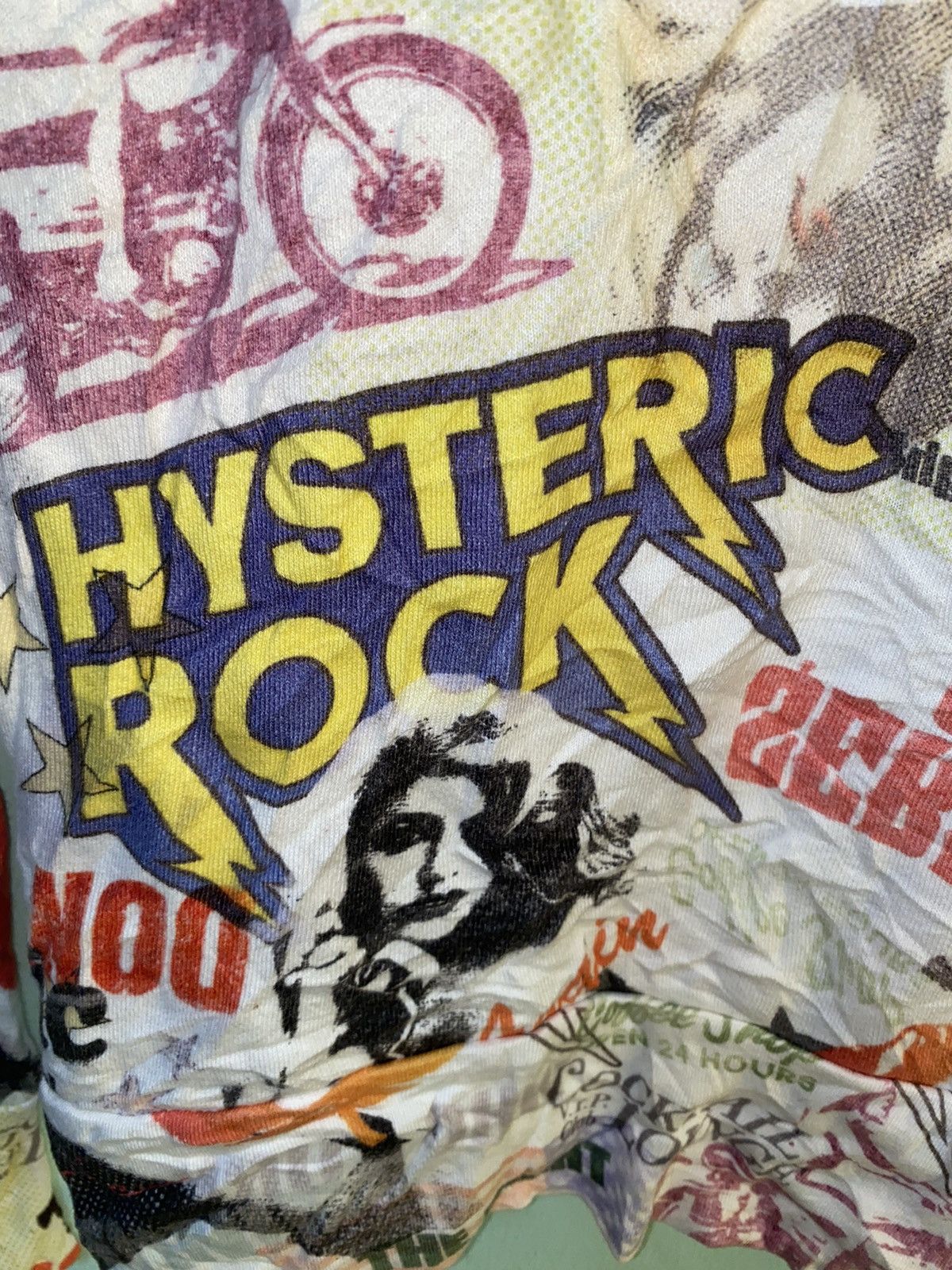 Hysteric Glamour × Vintage Vtg Unisex Hysteric Glamour Fullprint Hoodie Size US S / EU 44-46 / 1 - 8 Thumbnail
