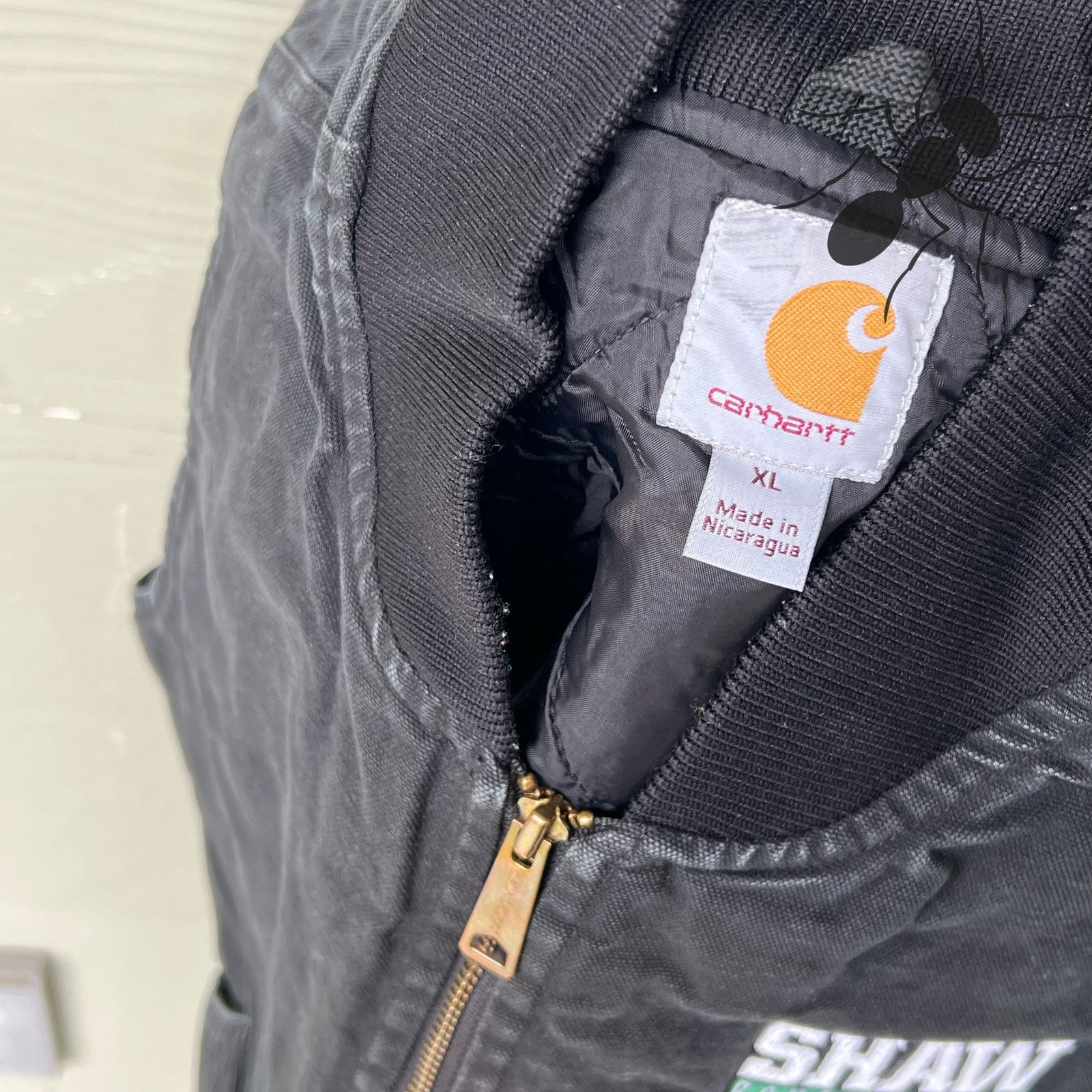 Carhartt × Vintage Carhartt V01 BLK black work wear vest Size US XL / EU 56 / 4 - 6 Thumbnail