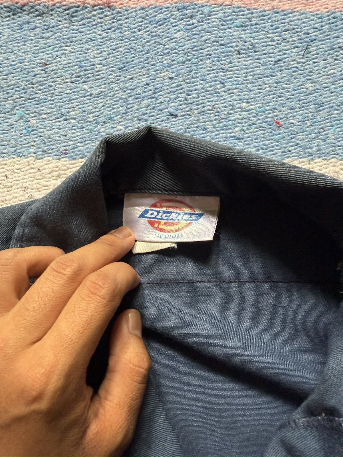 Dickies × Vintage Vintage 1980s Dickies Workshirt Size US L / EU 52-54 / 3 - 4 Thumbnail