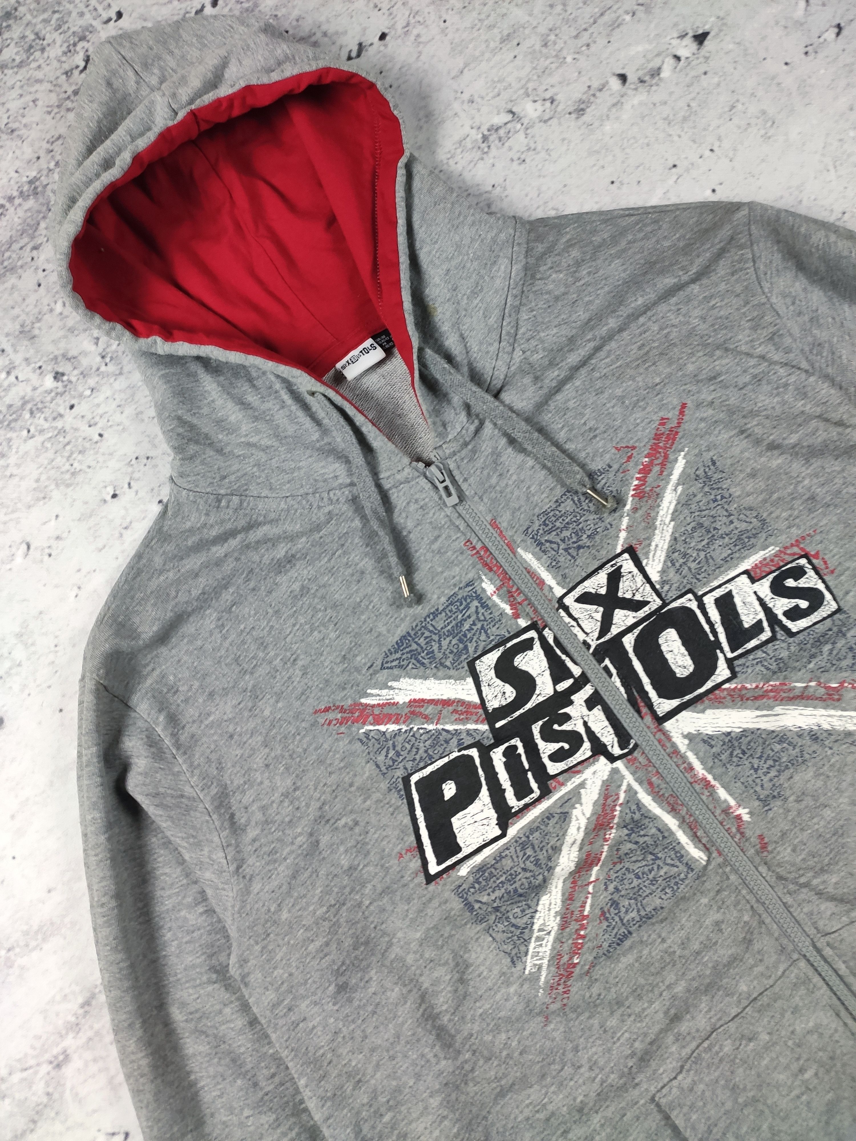 Band Tees × Vintage Sex Pistols vintage zip hoodie boxy Size US XXL / EU 58 / 5 - 2 Thumbnail