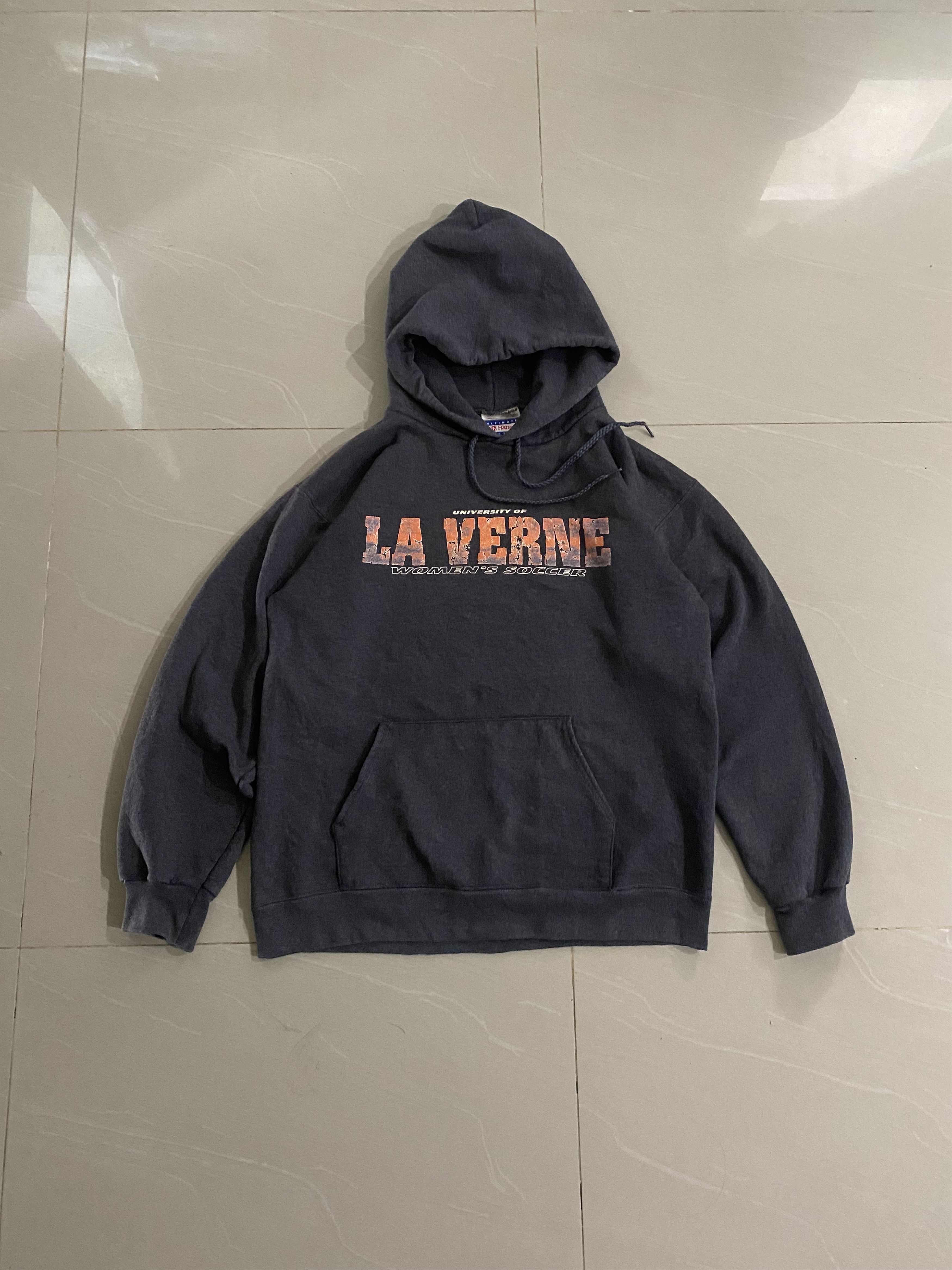 Hanes × Vintage Vintage University Of La Verne Womens Soccer Hoodie Size S / US 4 / IT 40 - 1 Thumbnail