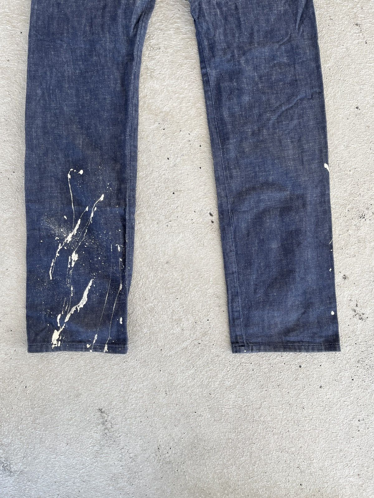 Greg Lauren Vintage Paint Splattered Jeans RRL HELMUT LANG STYLE Size US 34 / EU 50 - 10 Thumbnail