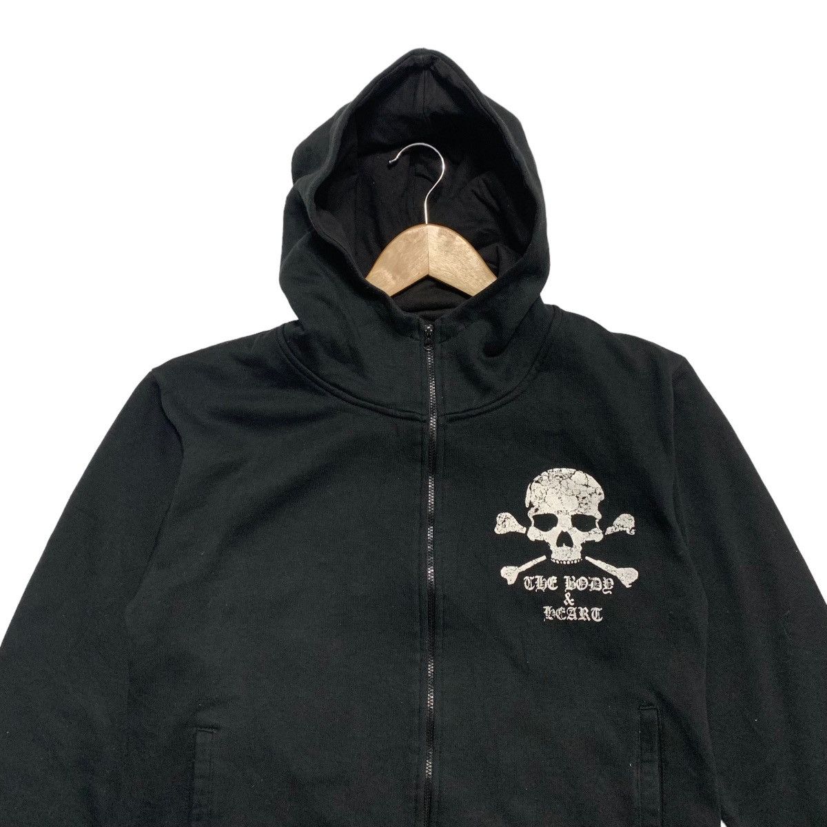 Japanese Brand The Body & Heart Gangster Skull Hoodie Size US M / EU 48-50 / 2 - 8 Thumbnail