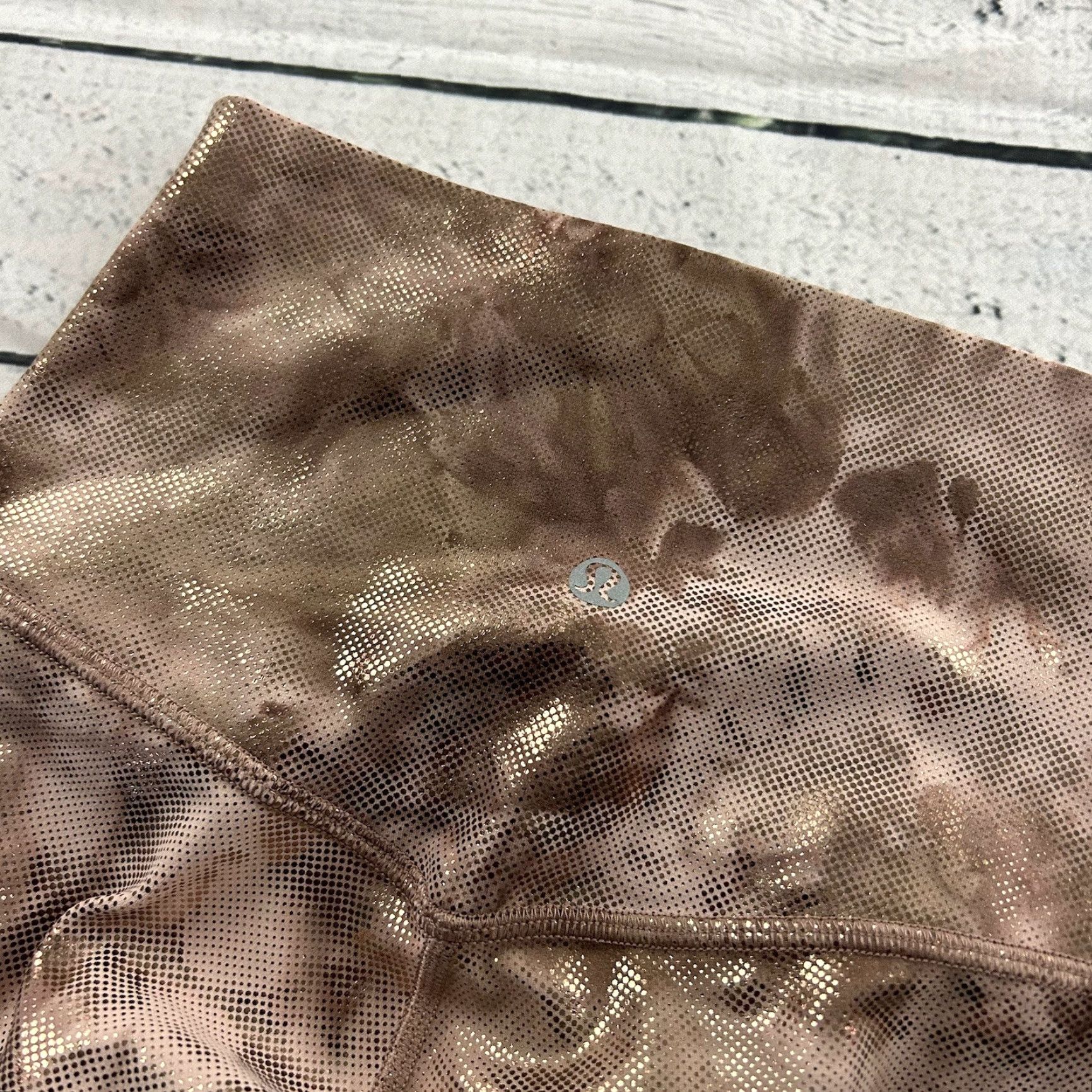 Lululemon Lululemon Align Pant Leggings 2 Gold Shine Gold Women's 25" HR Pant Athletic Yoga Size 26" / US 2 / IT 38 - 6 Thumbnail