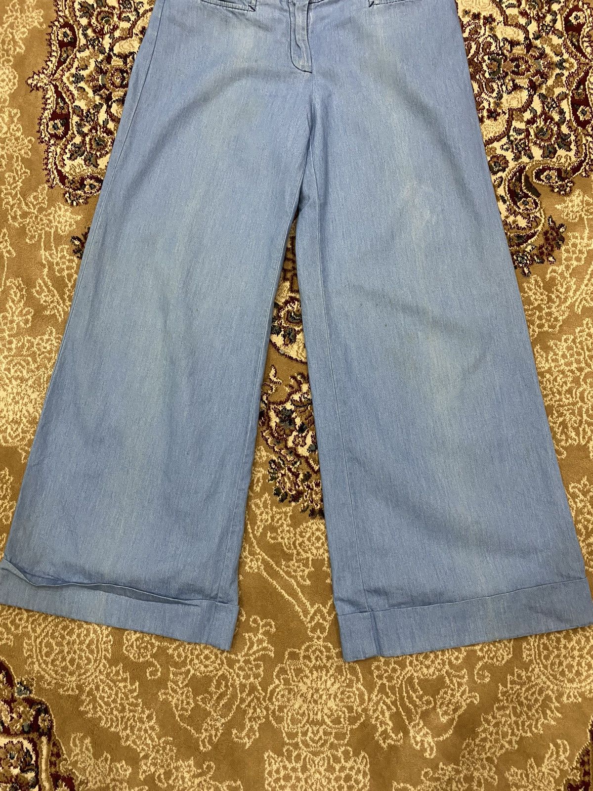 See by Chloe See by Chloe Wide Leg Jean Size 27" / US 4 / IT 40 - 4 Thumbnail