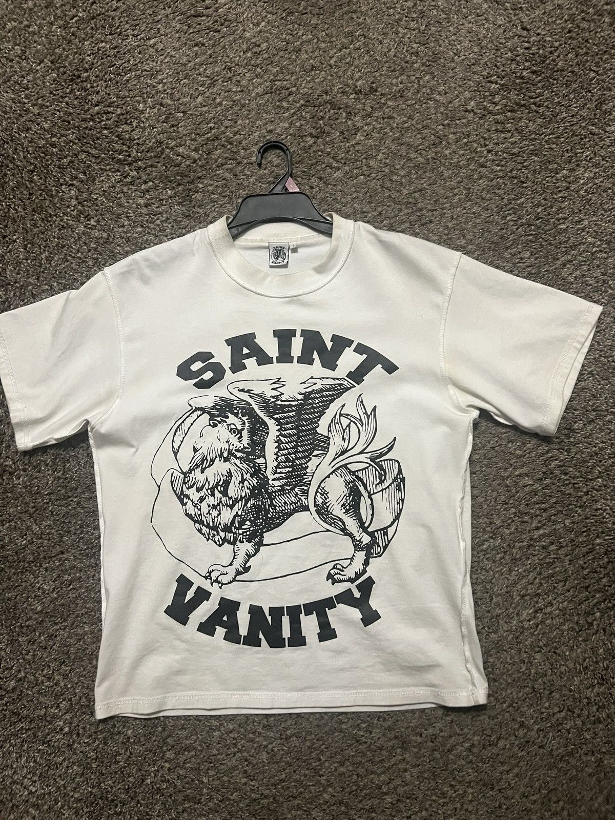 Saint Vanity Saint Vanity White Tee Size US L / EU 52-54 / 3 - 3 Thumbnail