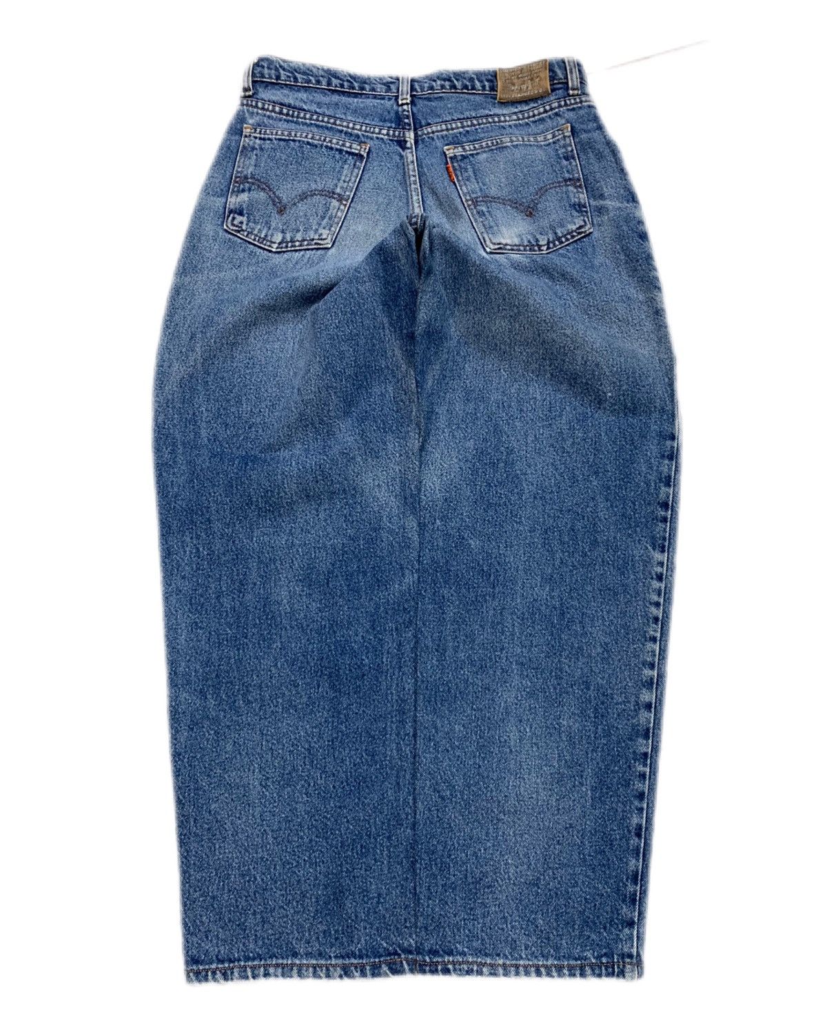 Levi's Vintage Clothing 90s Vintage Rare Levi Leather tag Orange tab Denim jeans Size US 28 / EU 44 - 2 Thumbnail