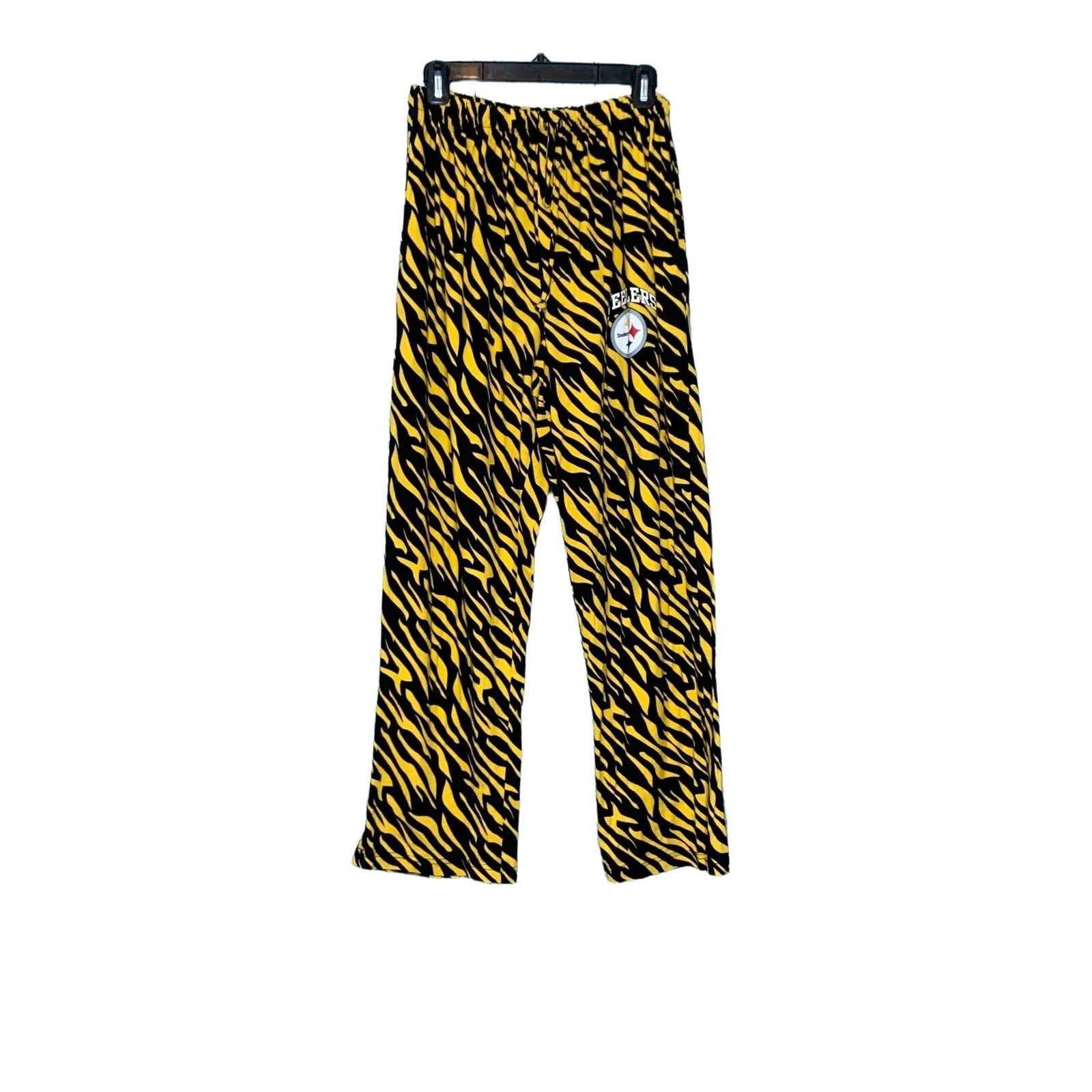 Reebok Reebok Steelers yellow black pull on pants size medium Size US 36 / EU 52 - 1 Thumbnail