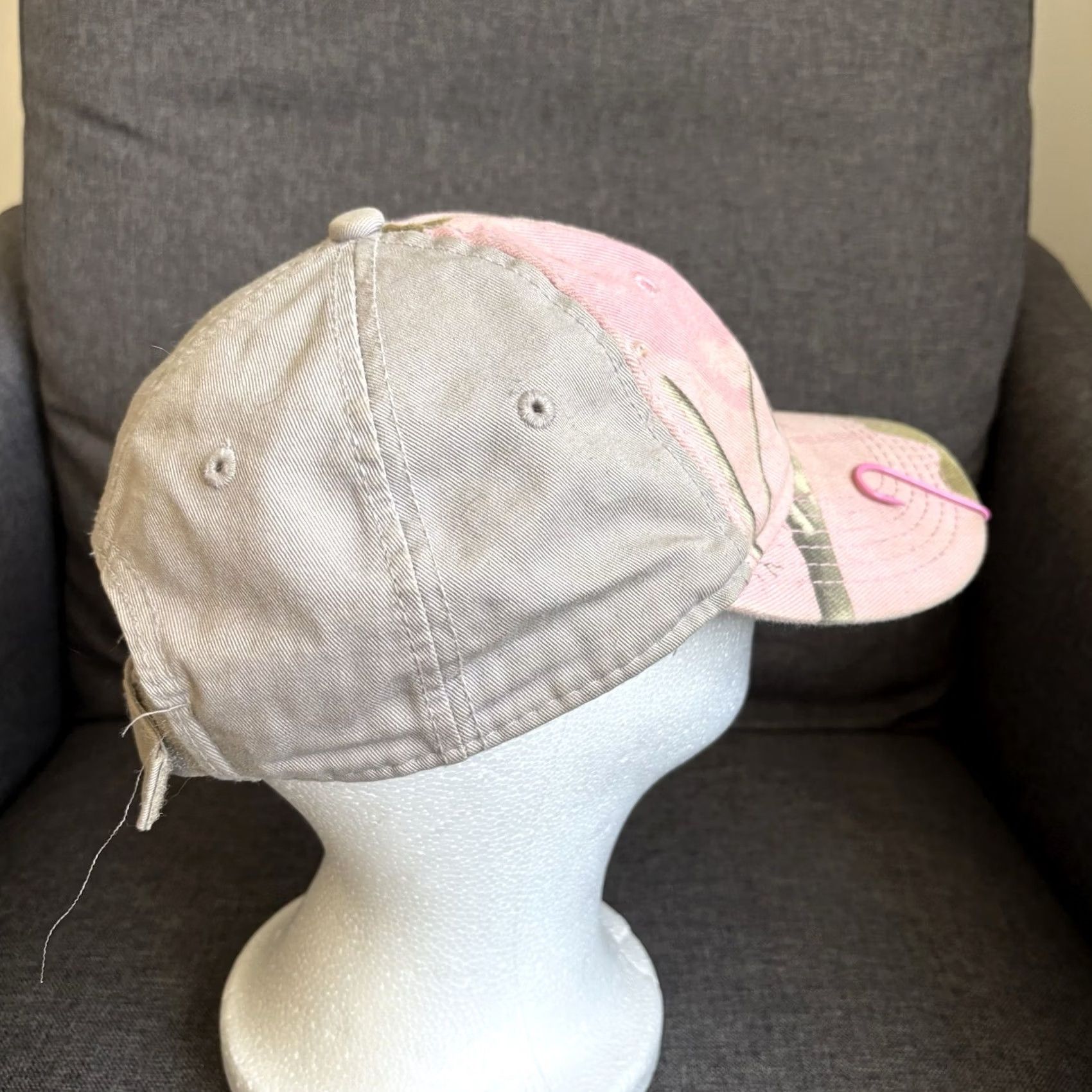 John Deere John Deere Hat Cap Strapback Pink Camouflage Dri Duck Fishing Farm Hunting Adjustable Cotton Baseball Cap Womens Mens Unisex Adults Size ONE SIZE - 3 Thumbnail