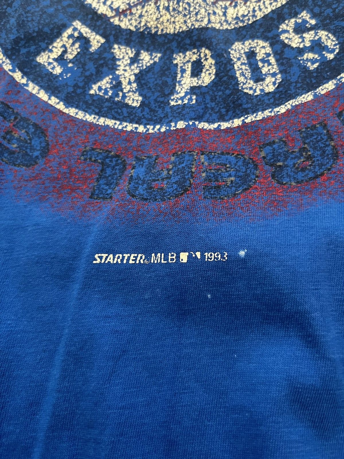 Starter Vtg 1993 Starter Montreal Expos T-Shirt Size US L / EU 52-54 / 3 - 3 Thumbnail