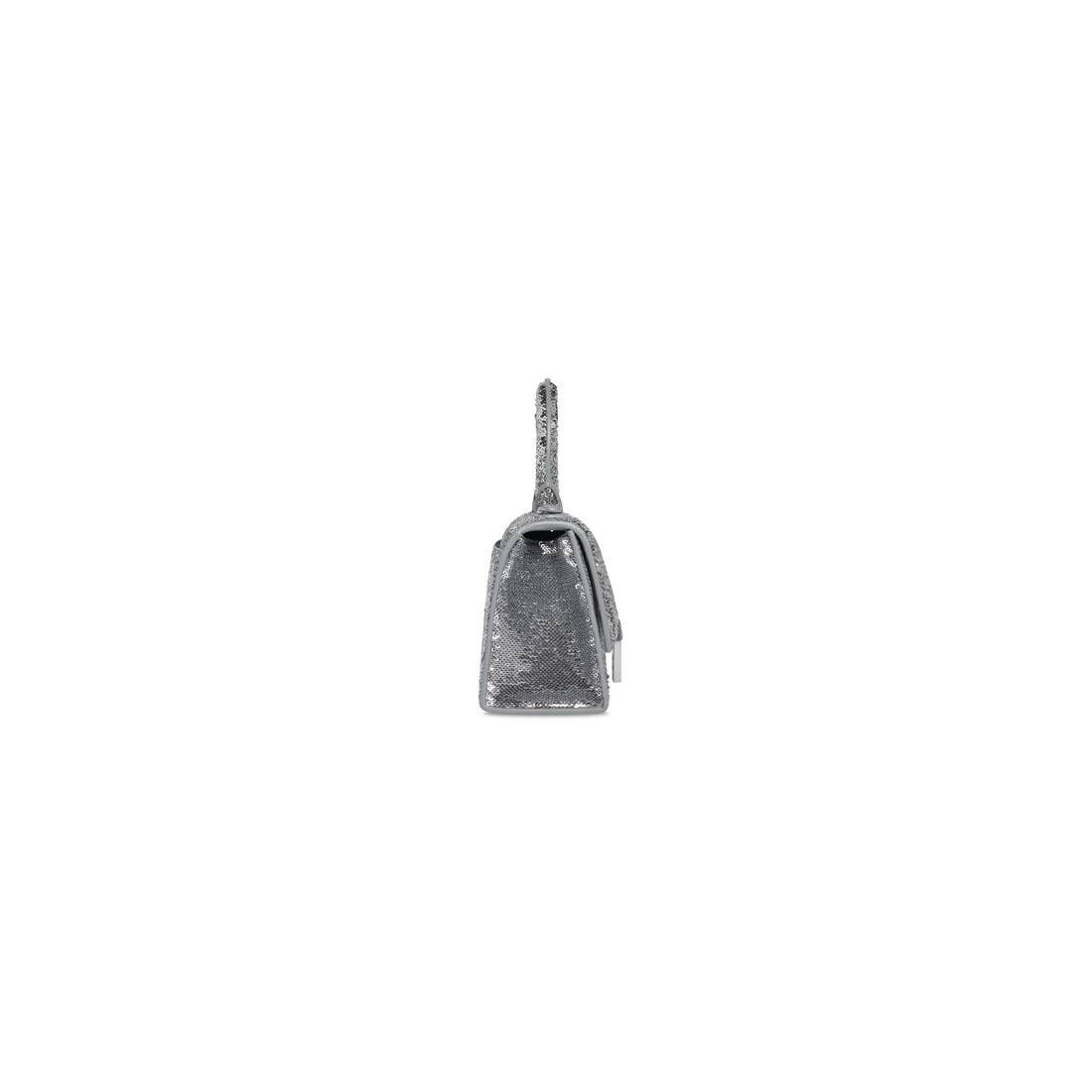 Balenciaga o1la1rc1a0425 Size: OS / Hourglass XS Handbag With Chain Size ONE SIZE - 3 Thumbnail