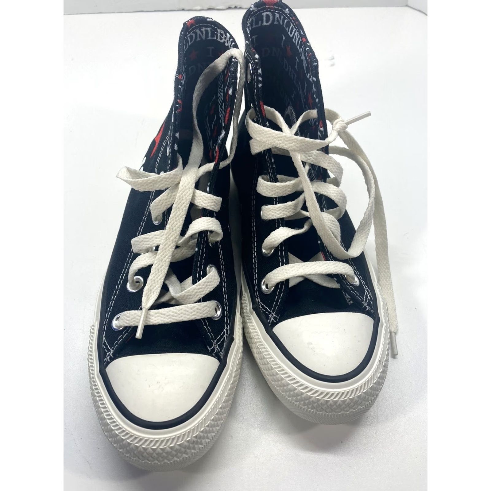 Converse Converse All Stars Chuck Taylor Hi Black London I Love London Women Size 6 Free S/H Size M / US 6-8 / IT 42-44 - 2 Thumbnail