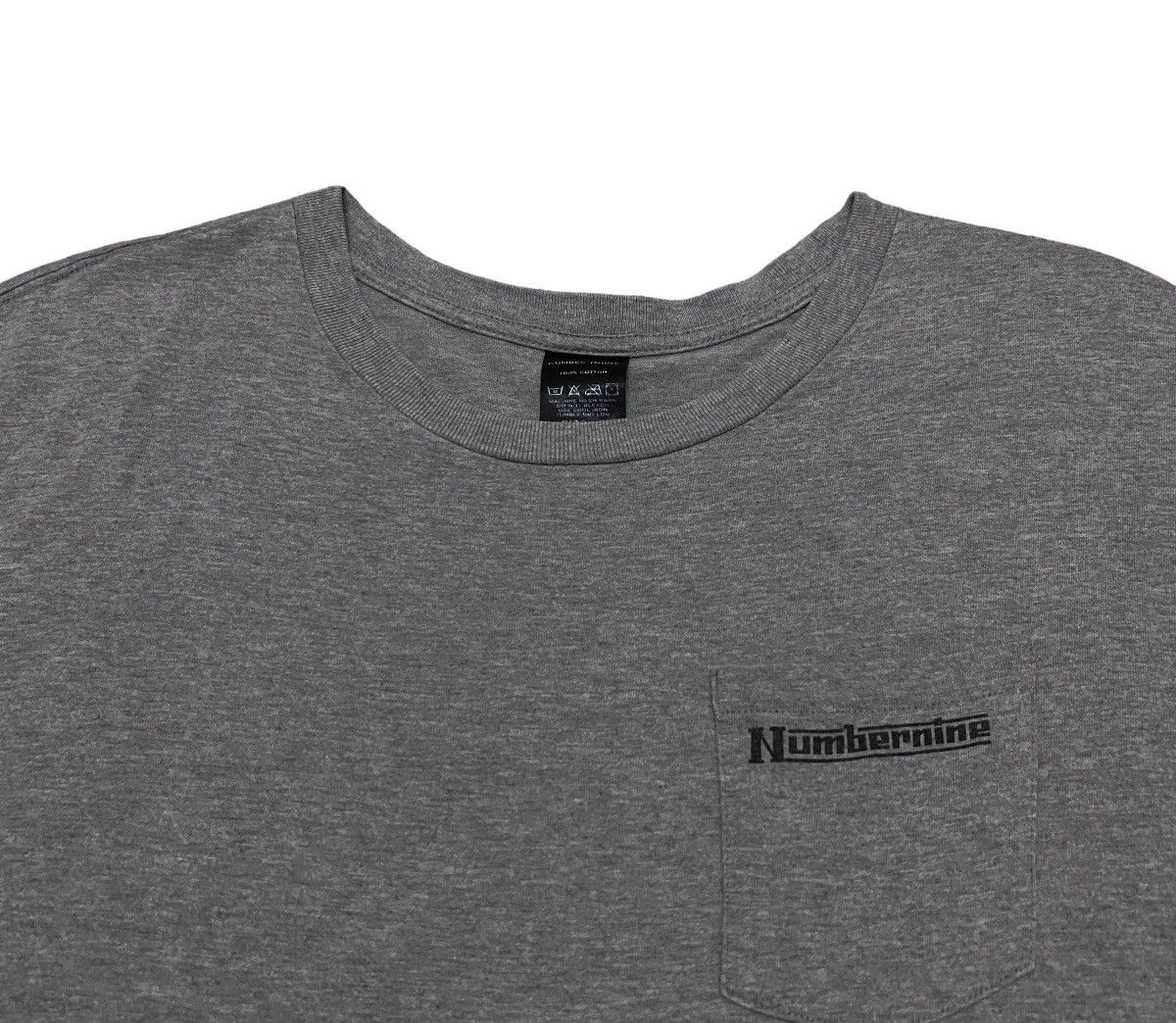 Number (N)ine Very Rare Design Vintage Number Nine Spell Out T-shirt 2000s Size US L / EU 52-54 / 3 - 3 Thumbnail