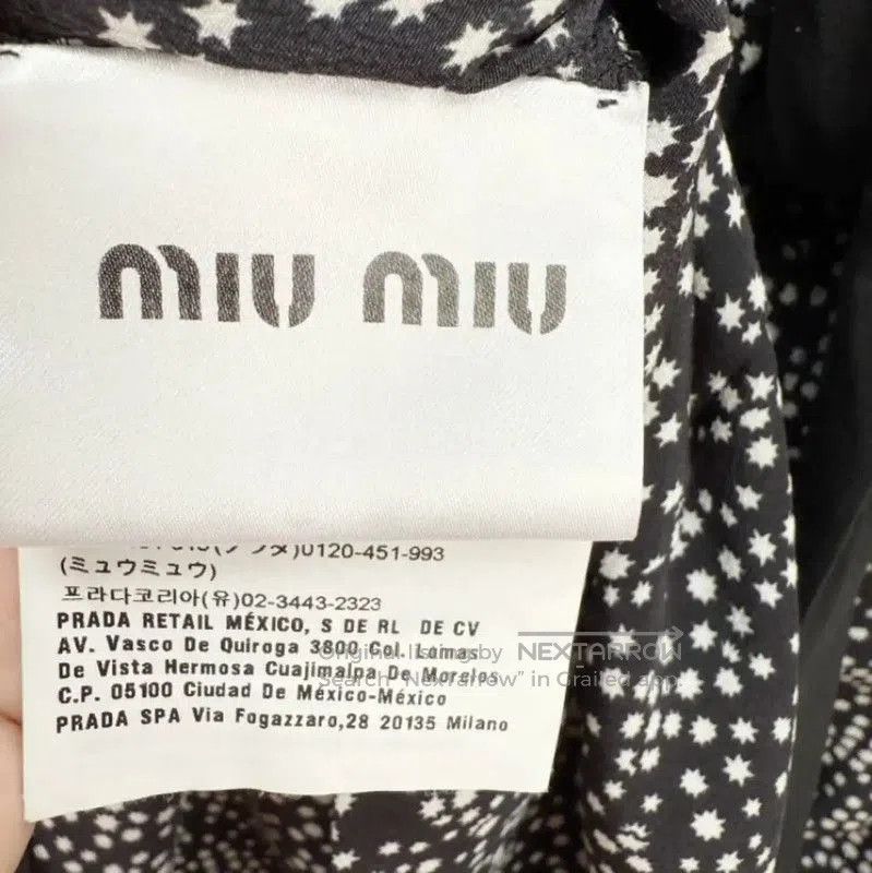 Miu Miu Miu Miu Colorful Silk Long Sleeve Dress . Size S / US 4 / IT 40 - 5 Thumbnail