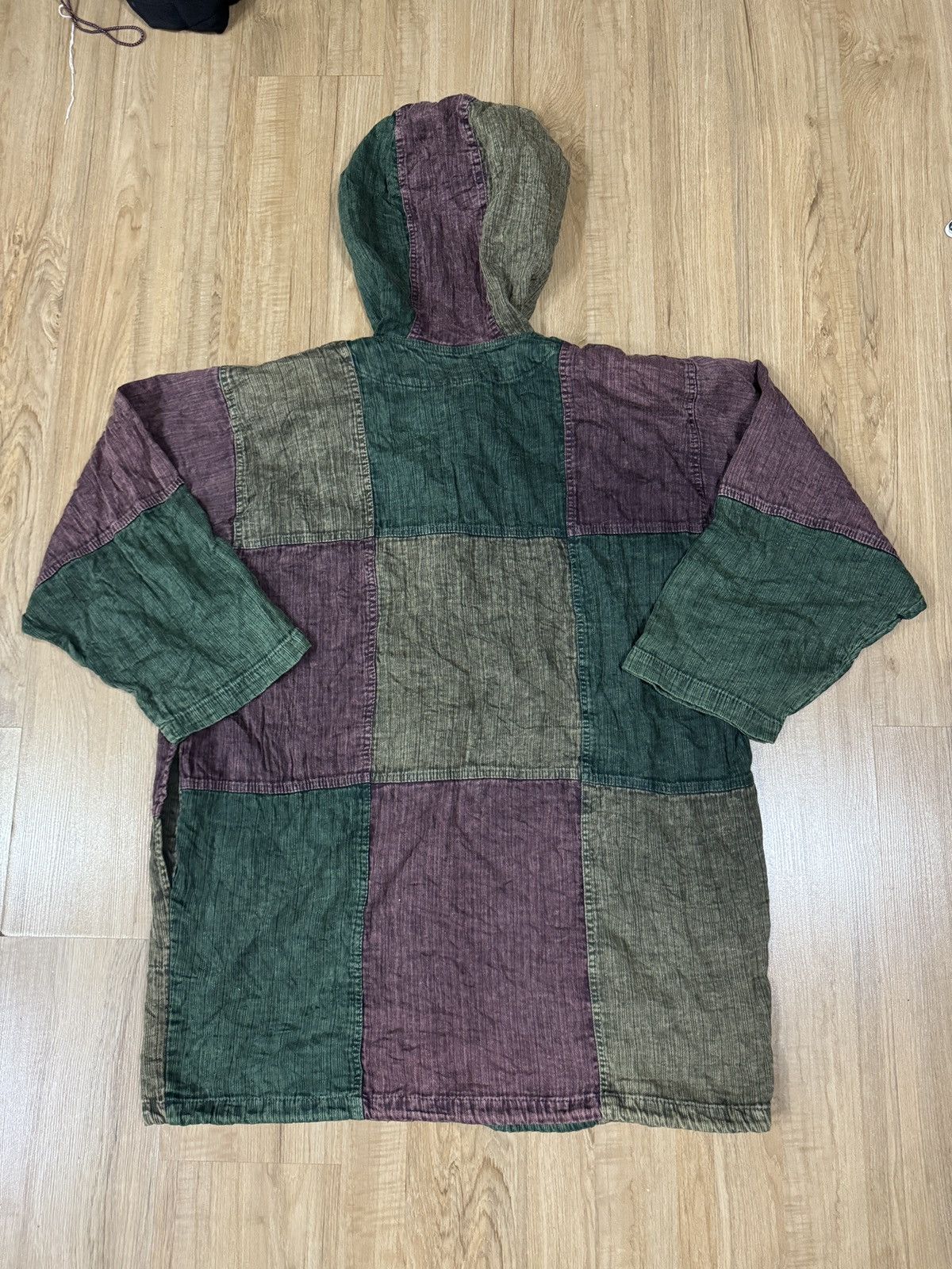 Japanese Brand × Seditionaries Japanese Brand Patchworks style over jacket Size ONE SIZE - 4 Thumbnail