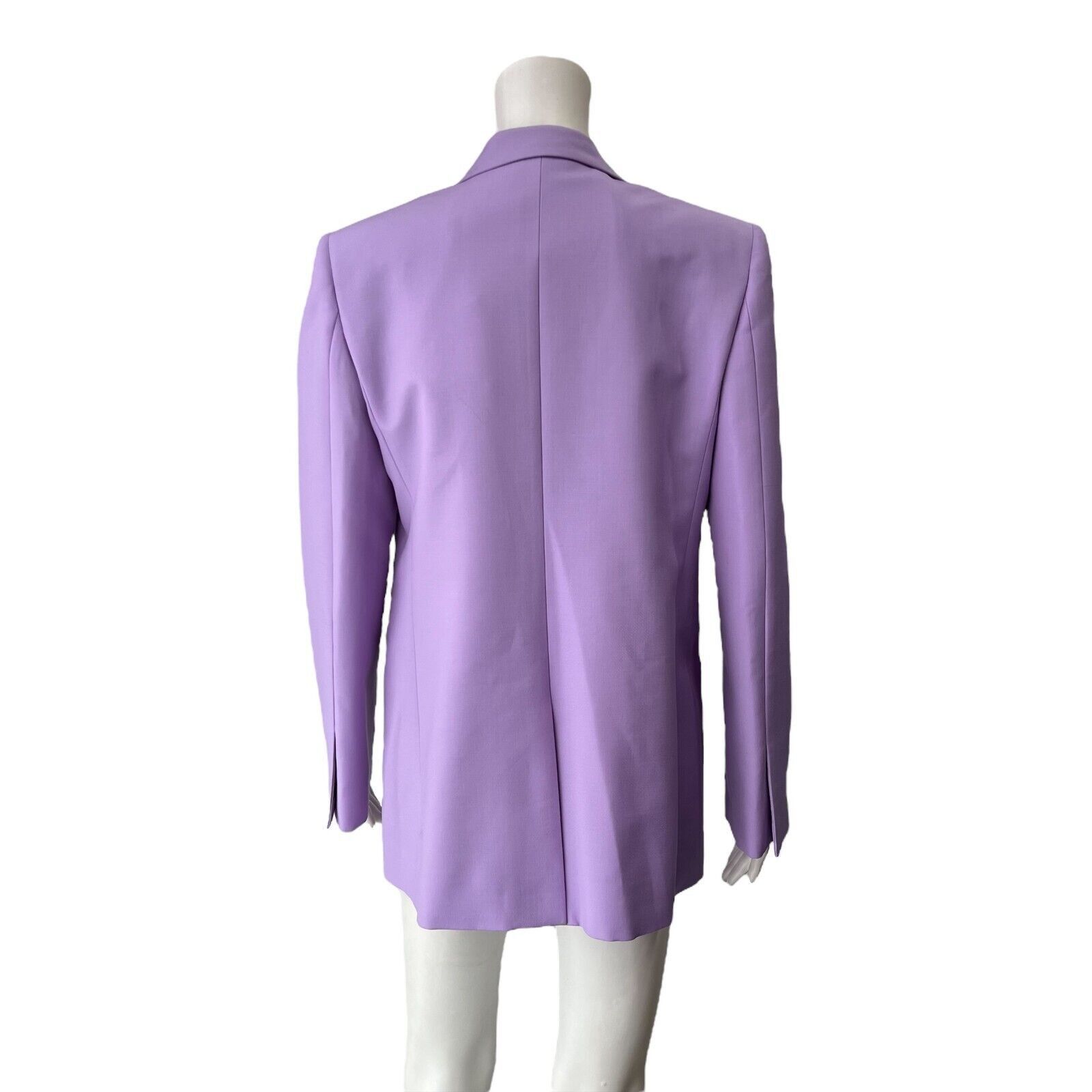 Givenchy NWT $3,975 FW21 RUNWAY Lilac Padlock Jacket Pant Suit Set Size 27" / US 4 / IT 40 - 4 Thumbnail