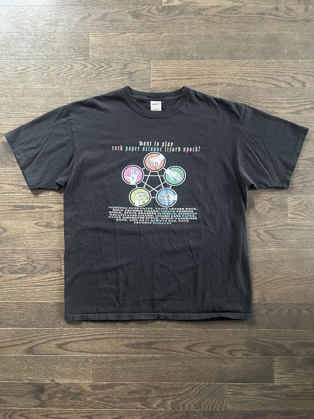 Other rock paper scissors lizard spock tee Size US XL / EU 56 / 4 - 1 Thumbnail