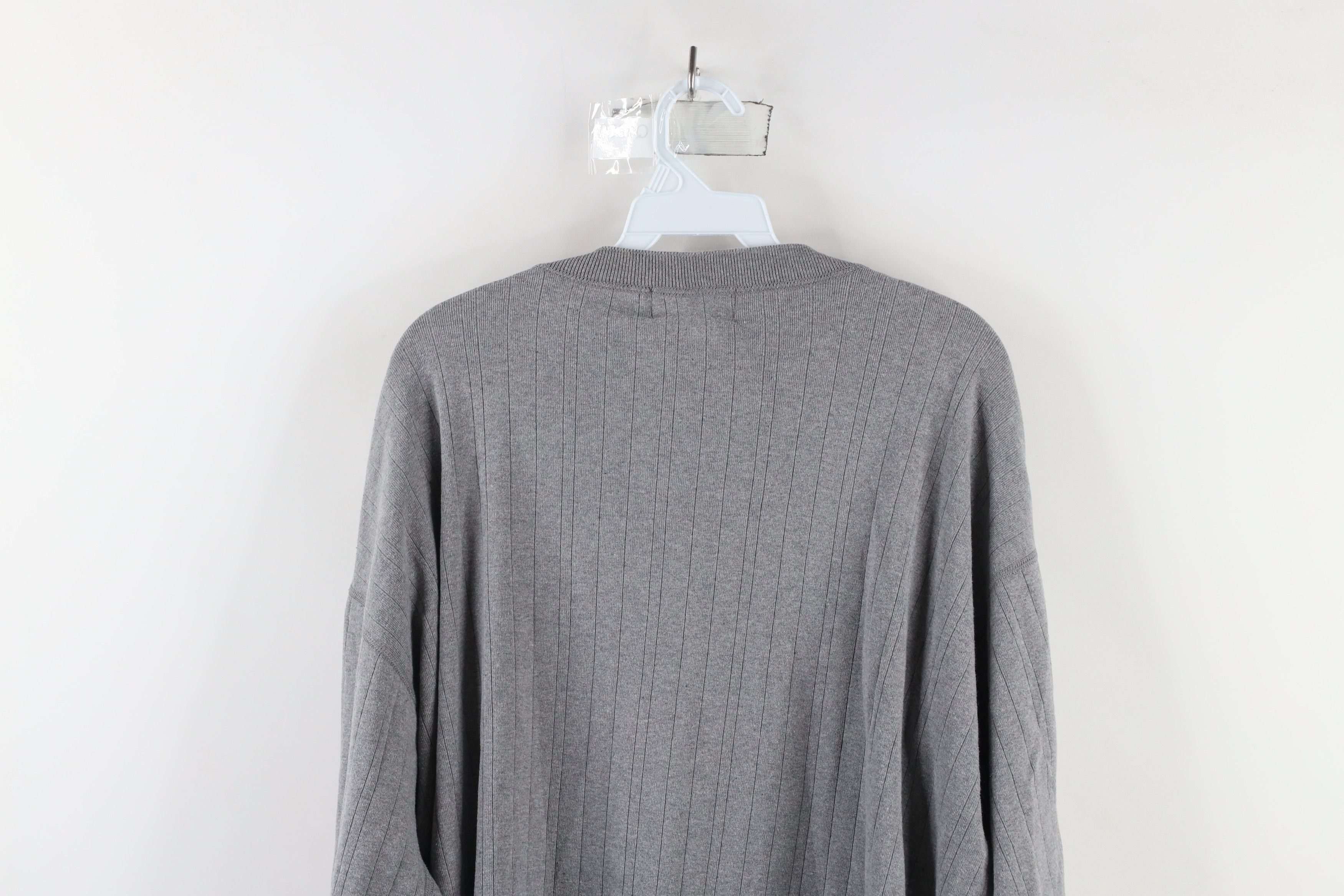 Eddie Bauer × Vintage Vintage 90s Eddie Bauer Knit Long Sleeve Henley T-Shirt USA Size US XL / EU 56 / 4 - 7 Thumbnail