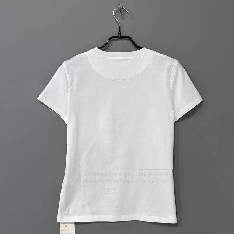 Hermes Hermes Pure White Pocket Logo Short Sleeve Size XXS / US 00 / IT 34 - 3 Thumbnail