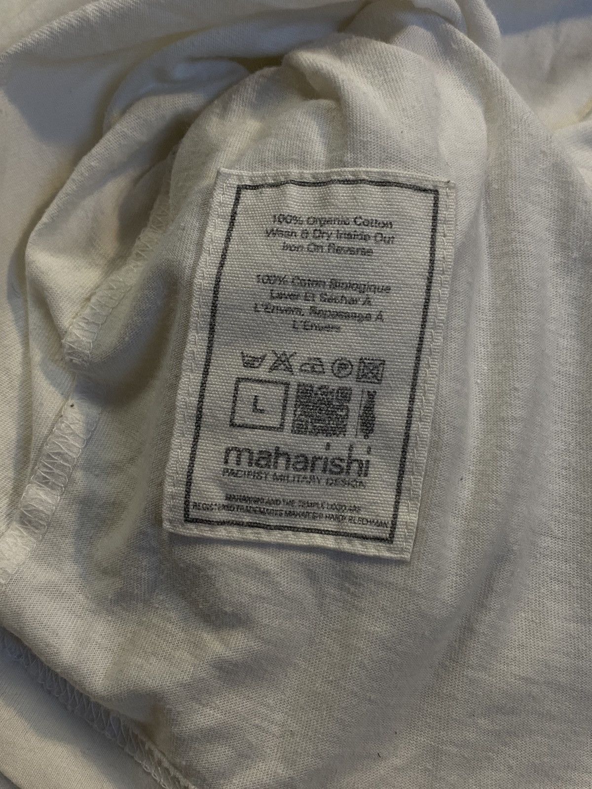Japanese Brand × Maharishi ⚡️MACHARISHI EMBROIDERED LOGO VINTAGE TEE Size US L / EU 52-54 / 3 - 8 Thumbnail