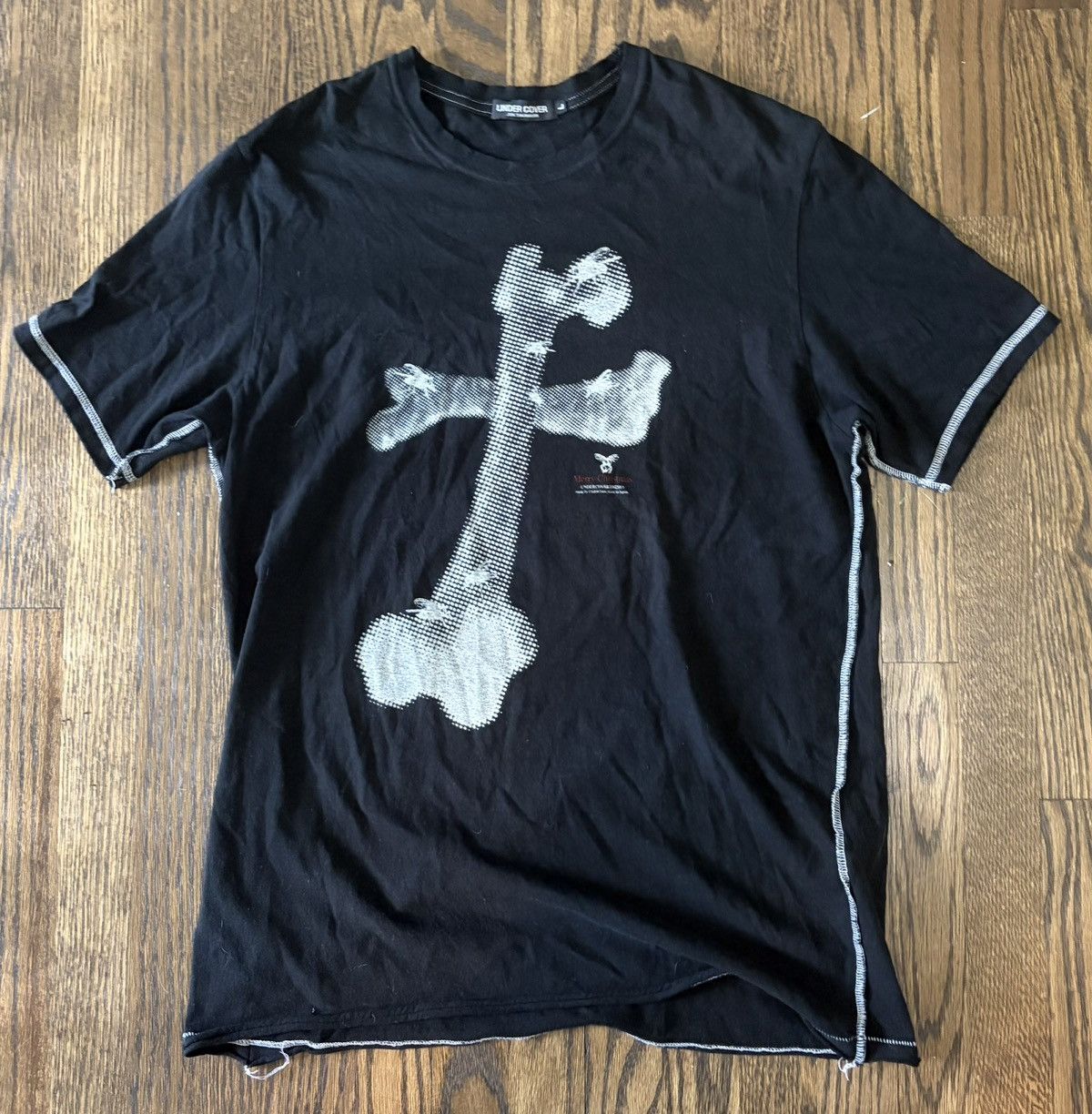 Undercover Undercover scab-era bone cross tee Size US L / EU 52-54 / 3 - 1 Thumbnail
