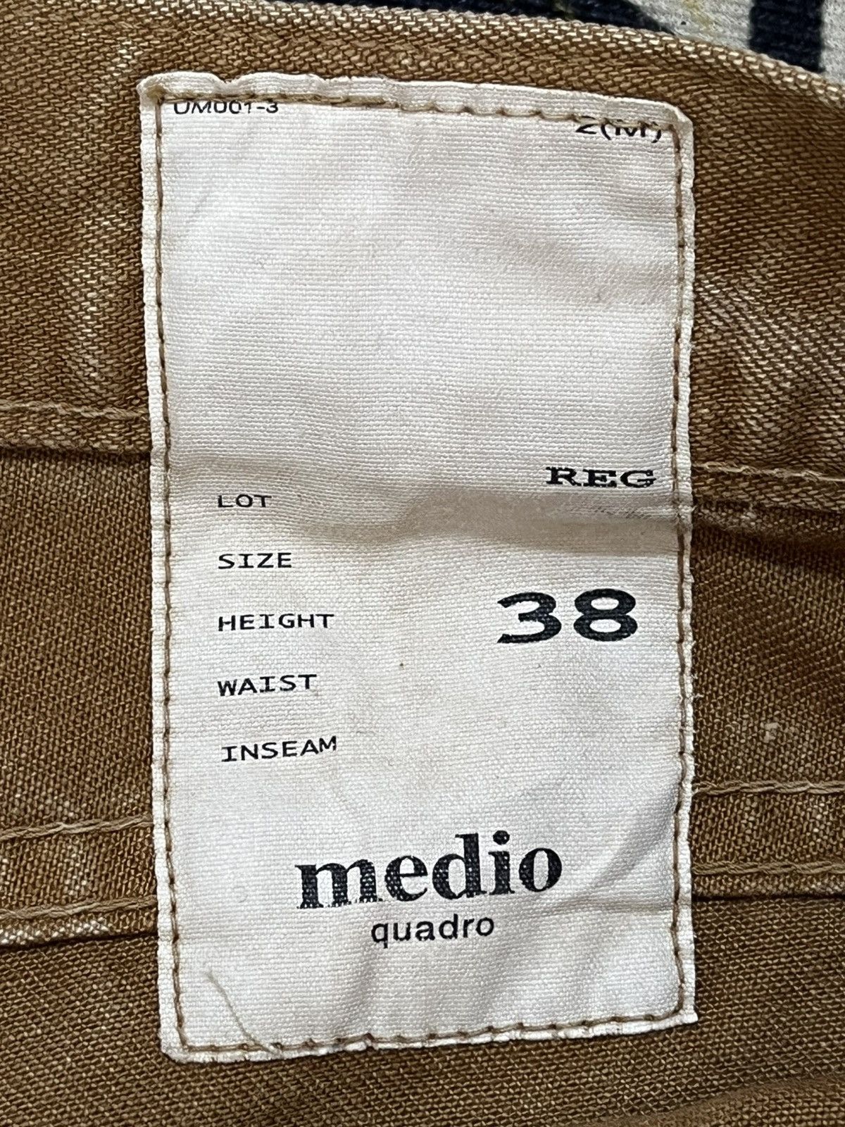 Beauty Beast × Japanese Brand Vintage Medio Quadro Bush Pants Denim Size US 31 - 12 Thumbnail