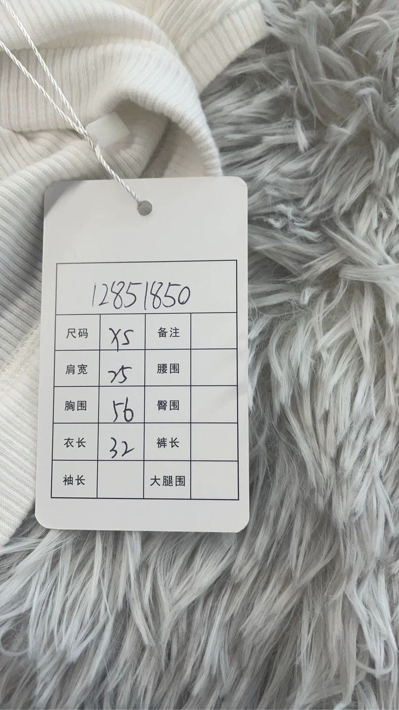 LOEWE White embroidered logo vest