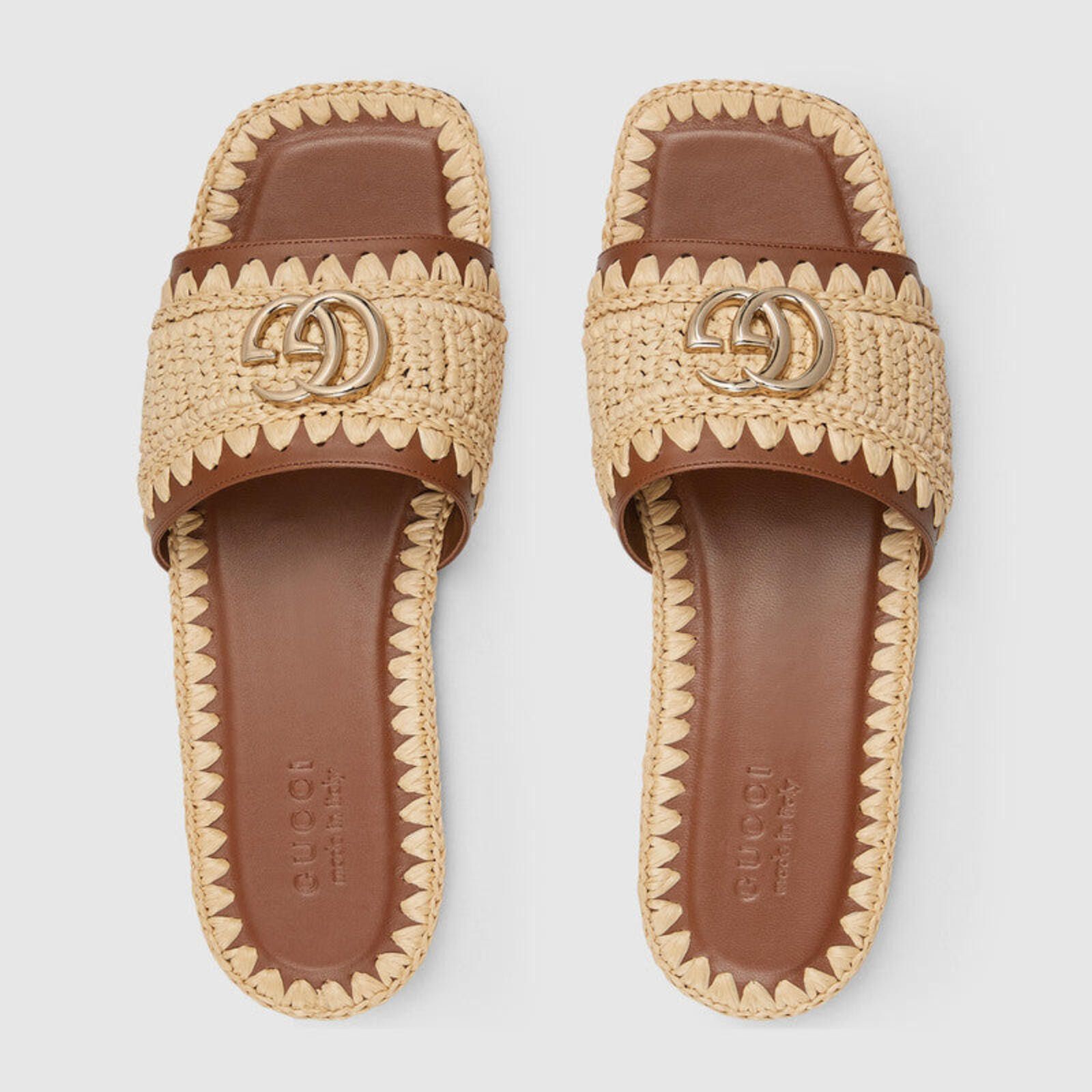 Gucci Gucci Double G slide Sandals Size ONE SIZE - 3 Thumbnail