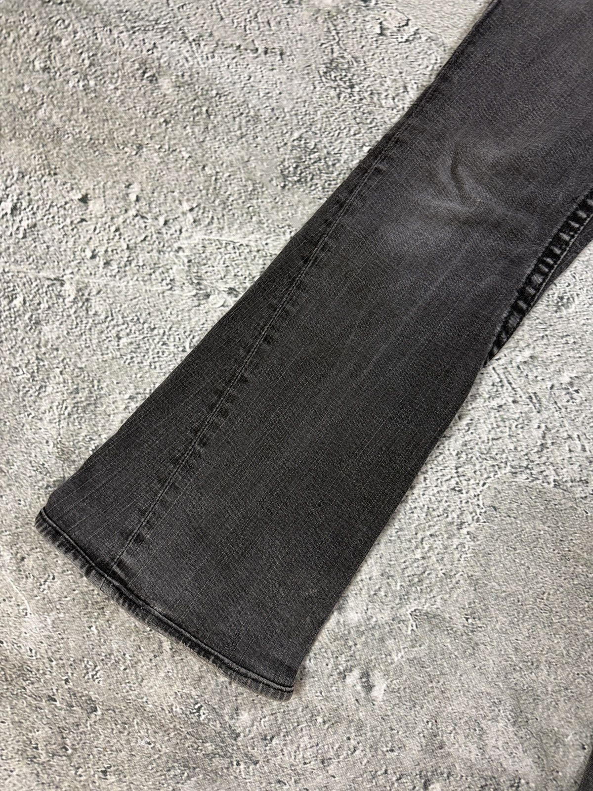 True Religion True Religion jeans grey black thick stitching flared Joey Size US 32 / EU 48 - 10 Thumbnail
