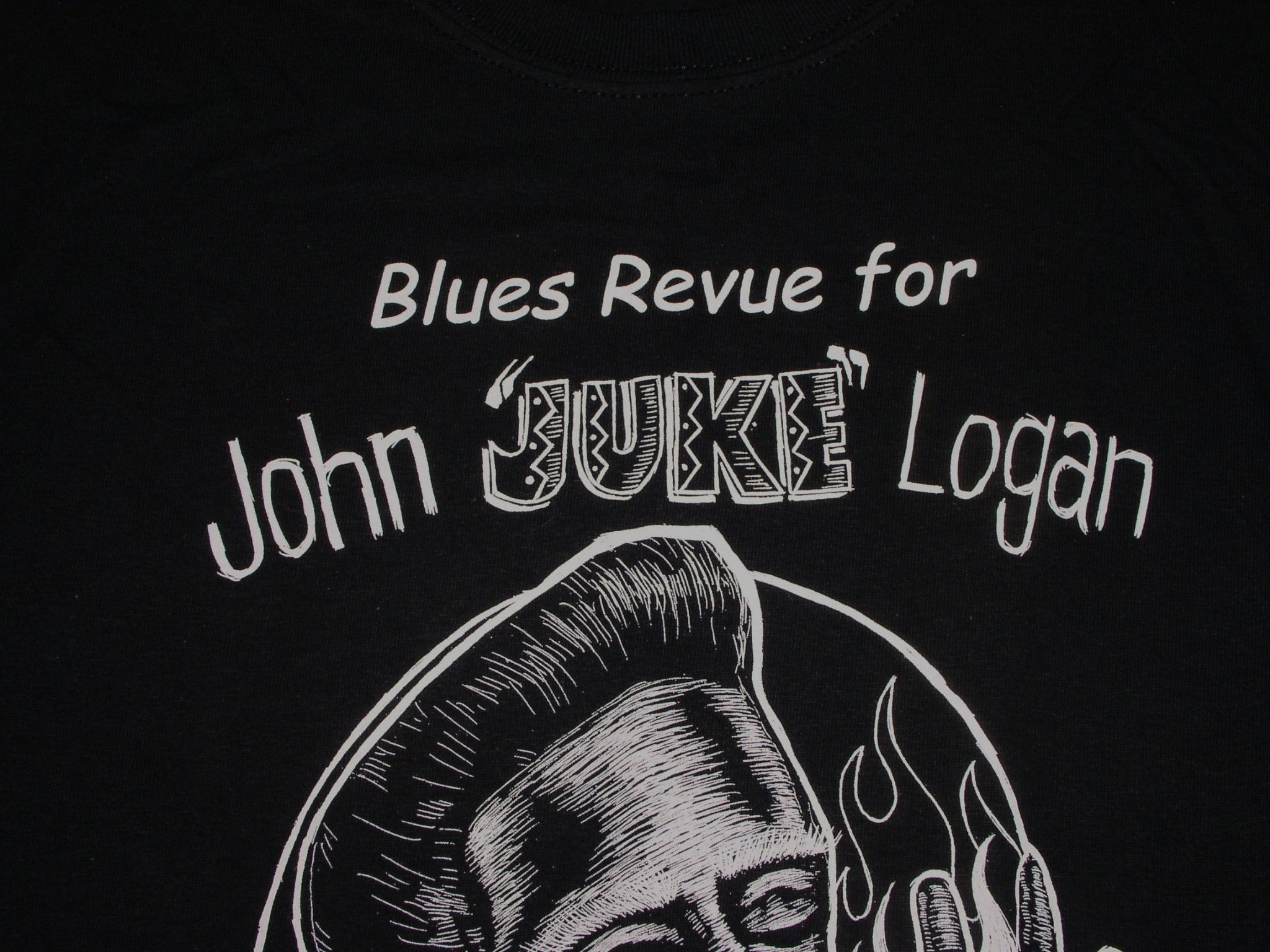 Gildan John Juke Logan Concert Shirt 2013 Benefit Dave Alvin Size US L / EU 52-54 / 3 - 3 Thumbnail