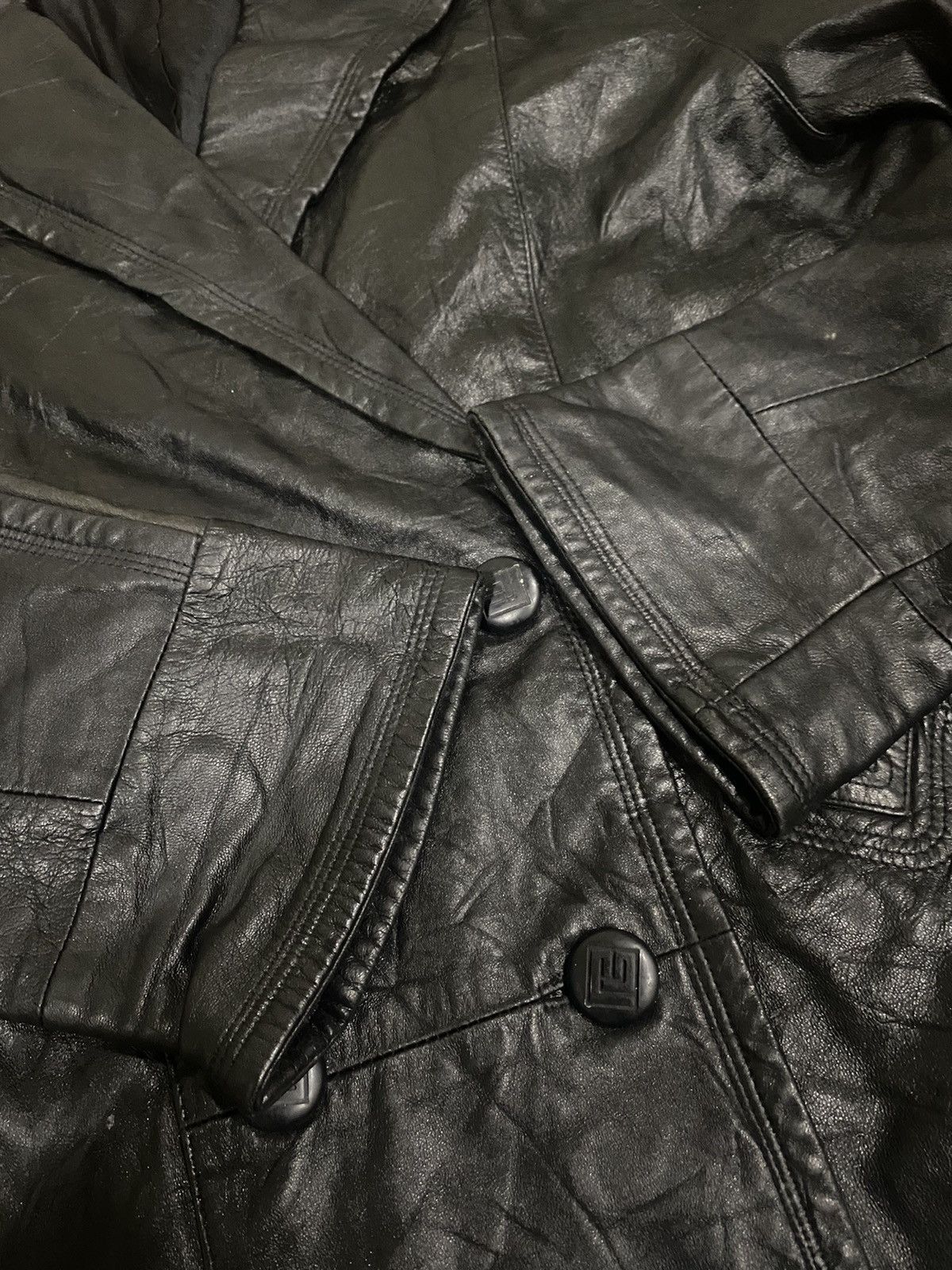 Pierre Balmain × Vintage Vintage Pierre Balmain Leather Jacket Size US S / EU 44-46 / 1 - 5 Thumbnail