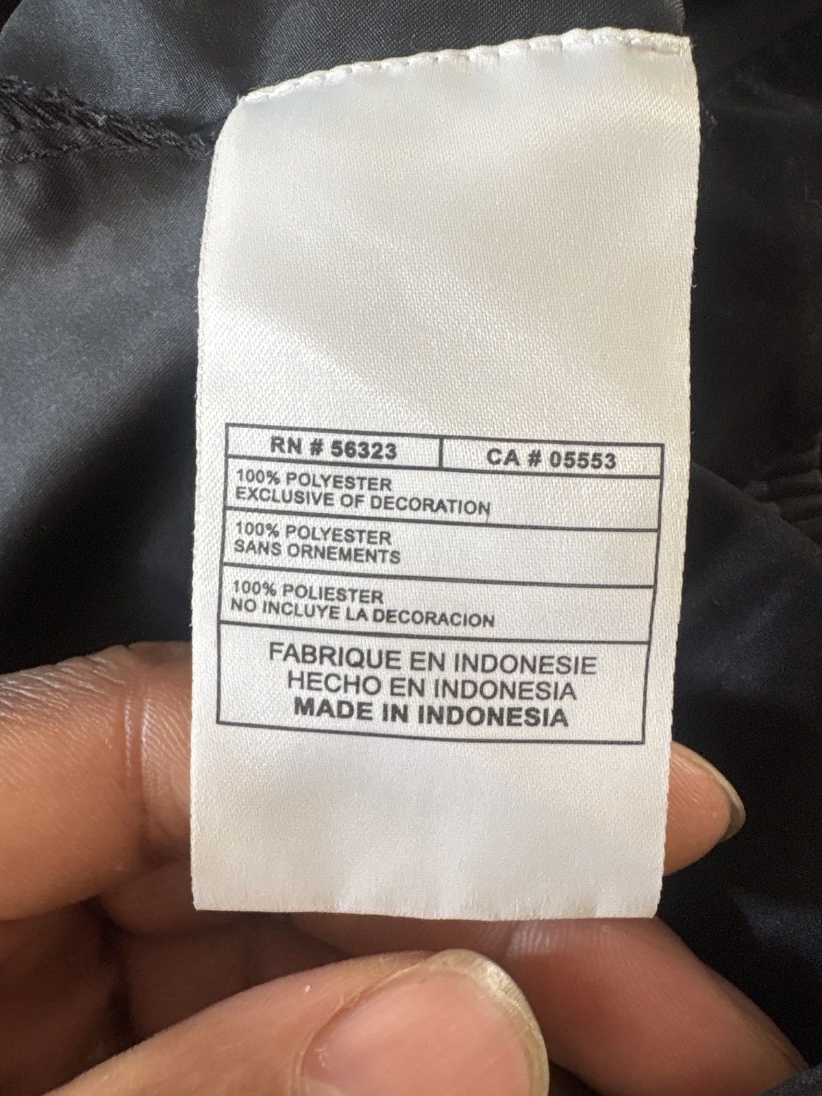 Jordan Brand Jordan 3 4 Cement windbreaker nylon jacket Size US L / EU 52-54 / 3 - 9 Thumbnail