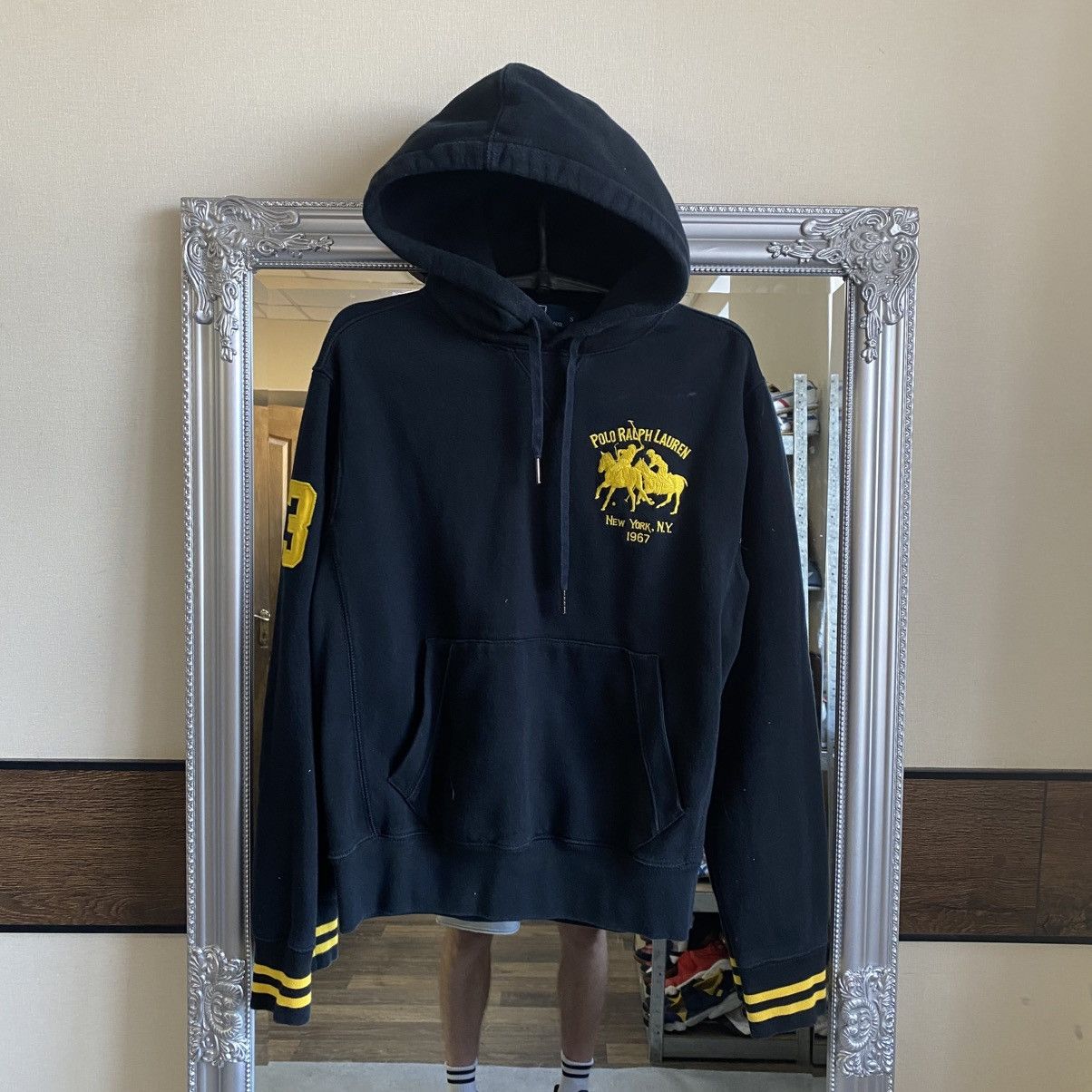 Polo Ralph Lauren Polo Ralph Lauren hoodie vintage Big Pony number 3 Size US S / EU 44-46 / 1 - 1 Thumbnail