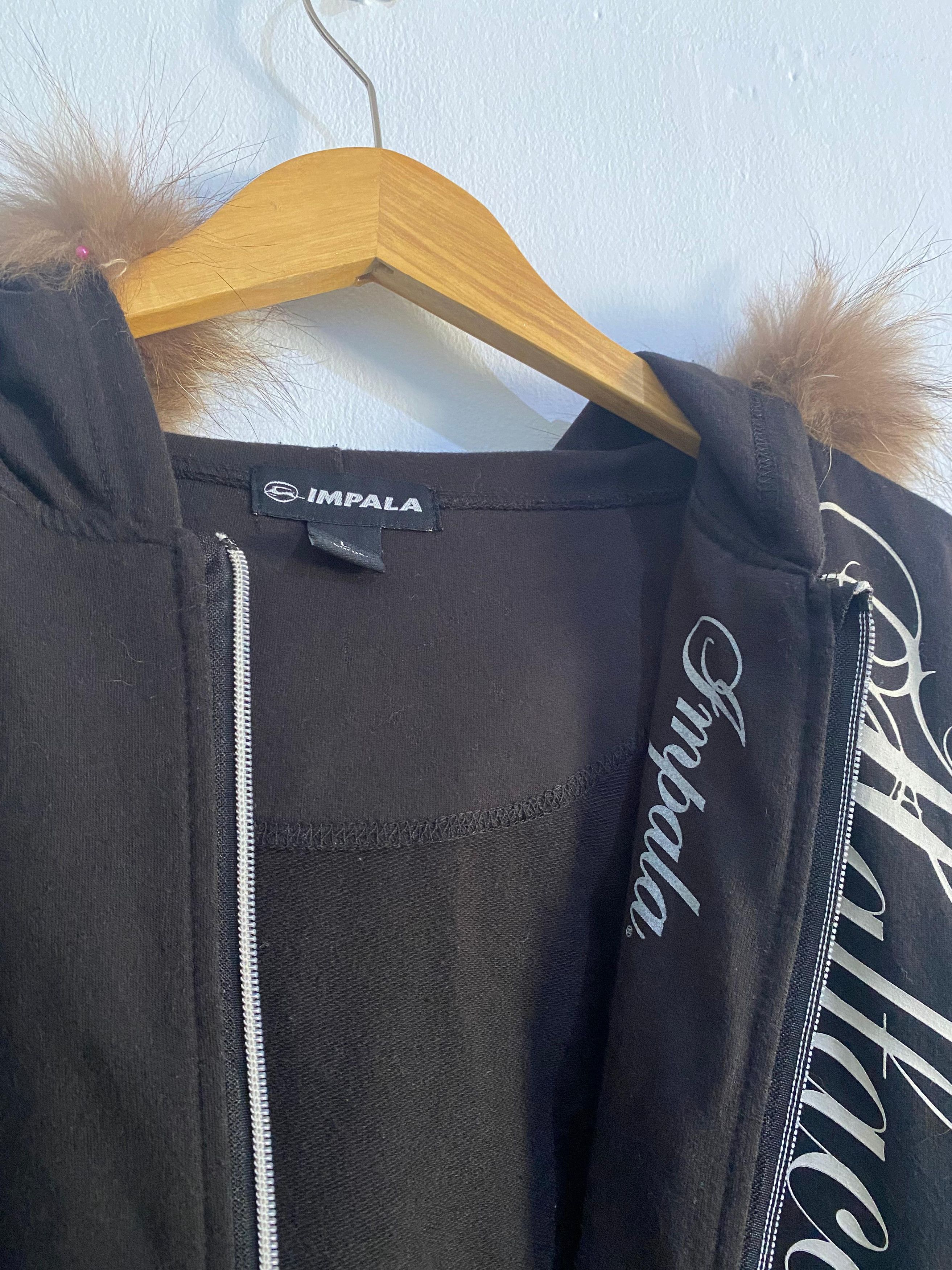 Hysteric Glamour Vintage Impala Poem Seditionaries Hoodie Fur Jacket Size US L / EU 52-54 / 3 - 5 Thumbnail