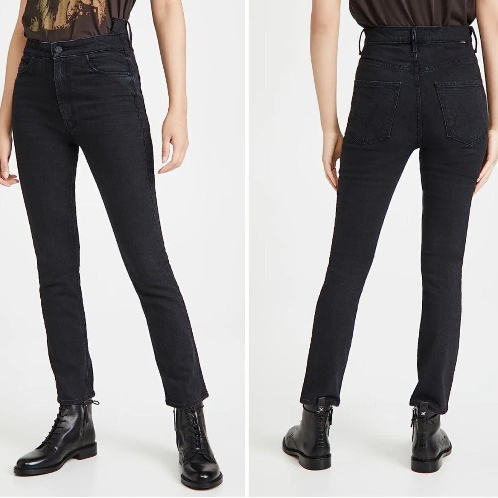 MOTHER NWT MOTHER Superior The Dazzler Shift Jeans Size 24" / US 00 / IT 34 - 1 Thumbnail
